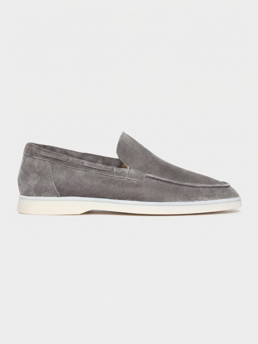 Grey Amalfi Loafers — view 1