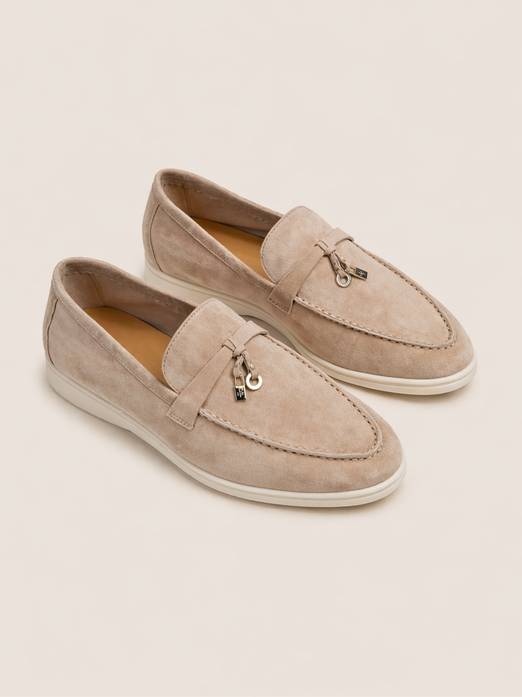 Moreno Charm Suede Loafer — view 1