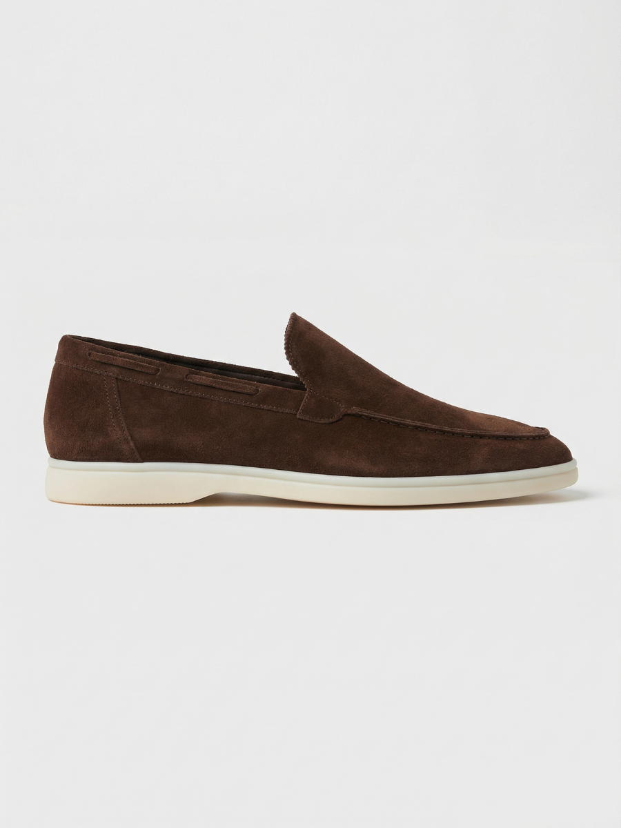 Chocolate Amalfi Loafers — view 1
