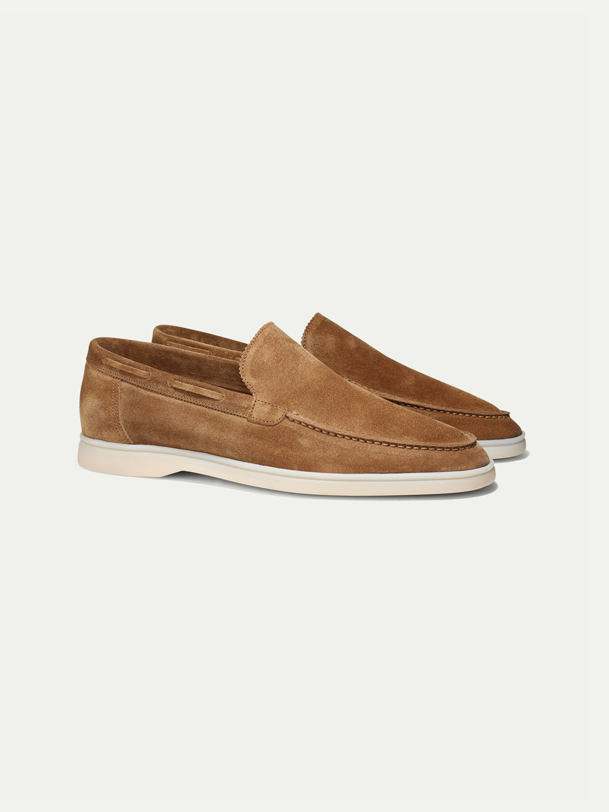 Beige Amalfi Loafers — view 1