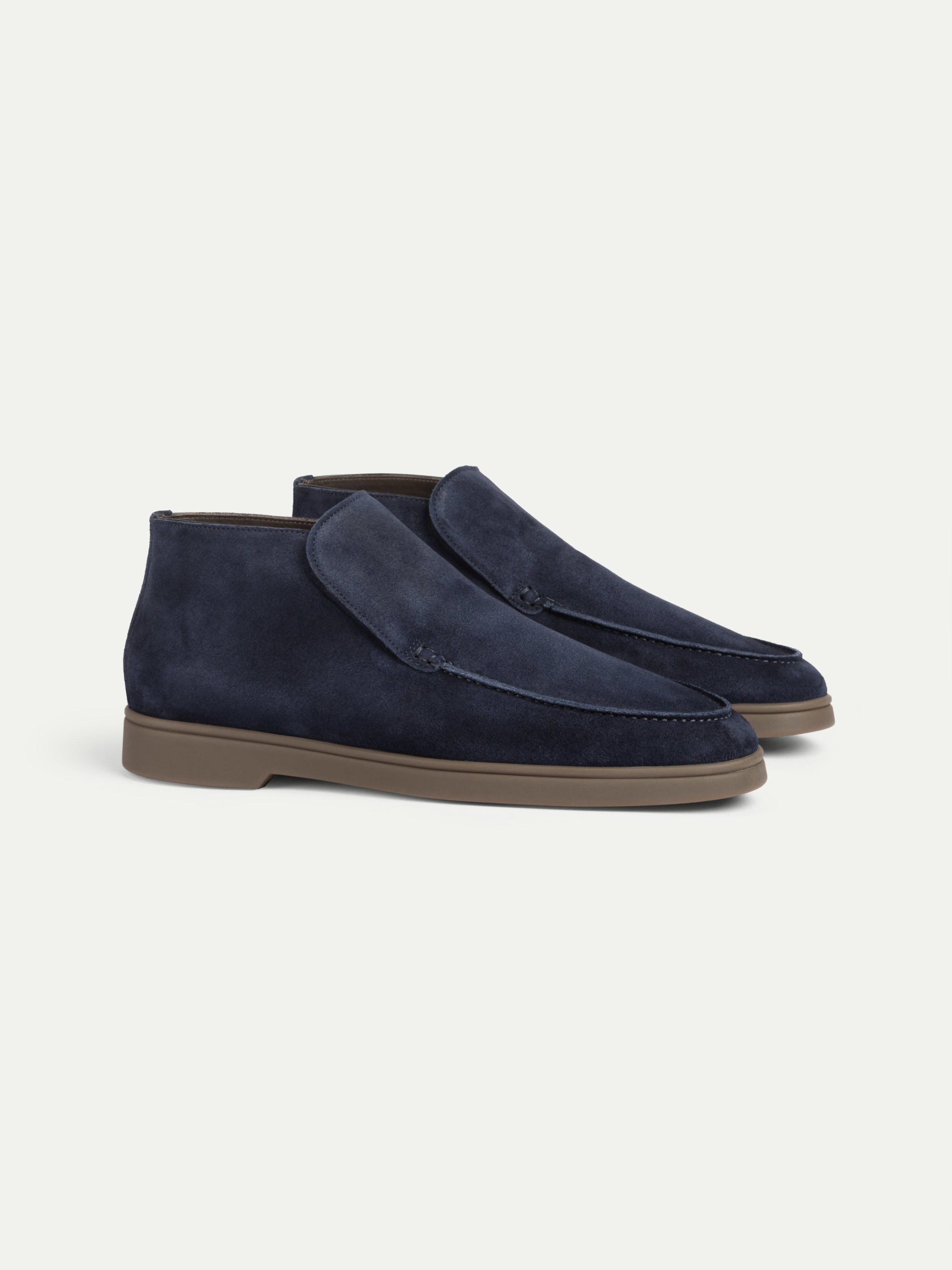 Navy Winter Milano Loafer — view 1