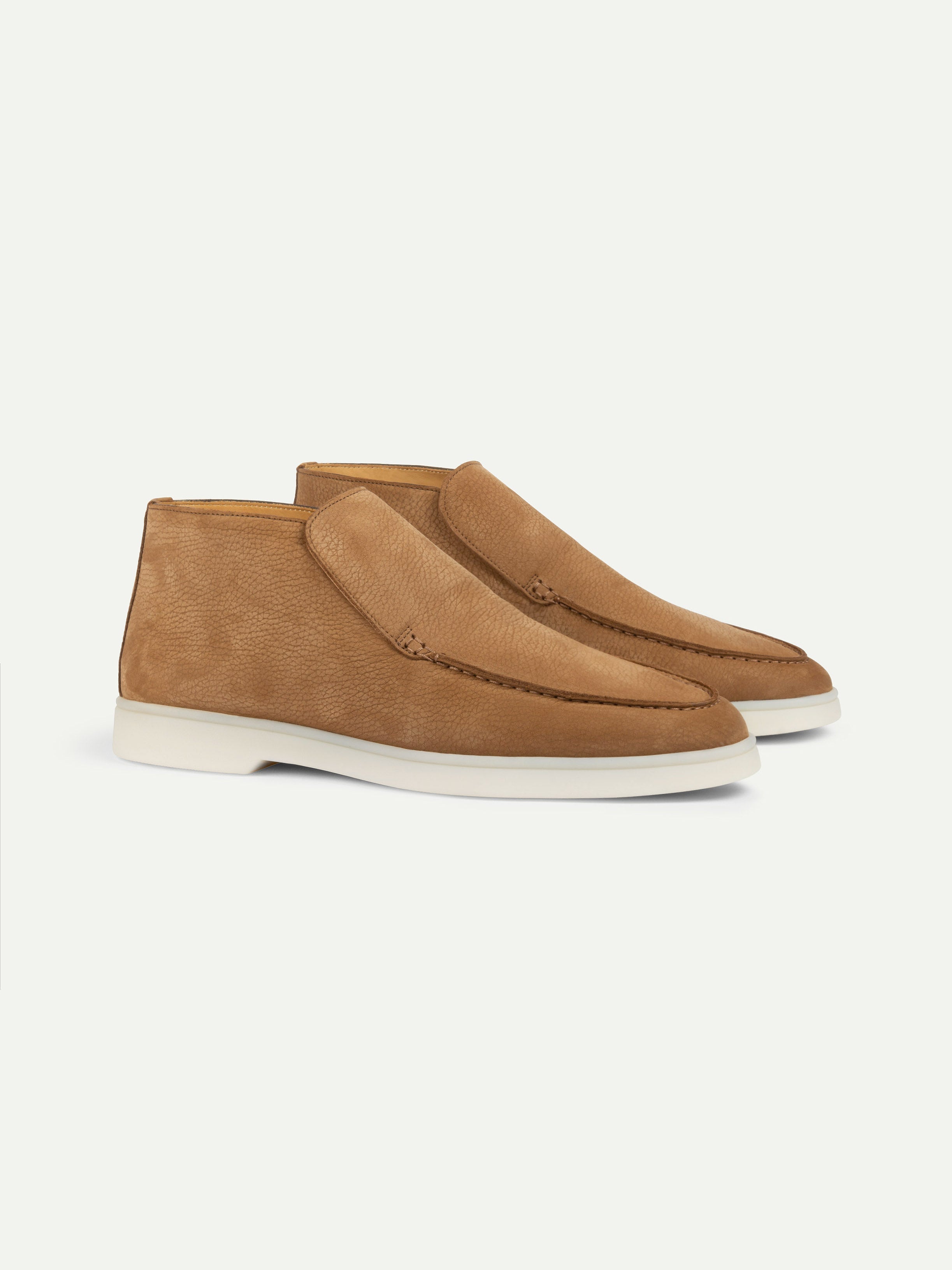 Caramel Nubuck Winter Milano Loafer — view 1
