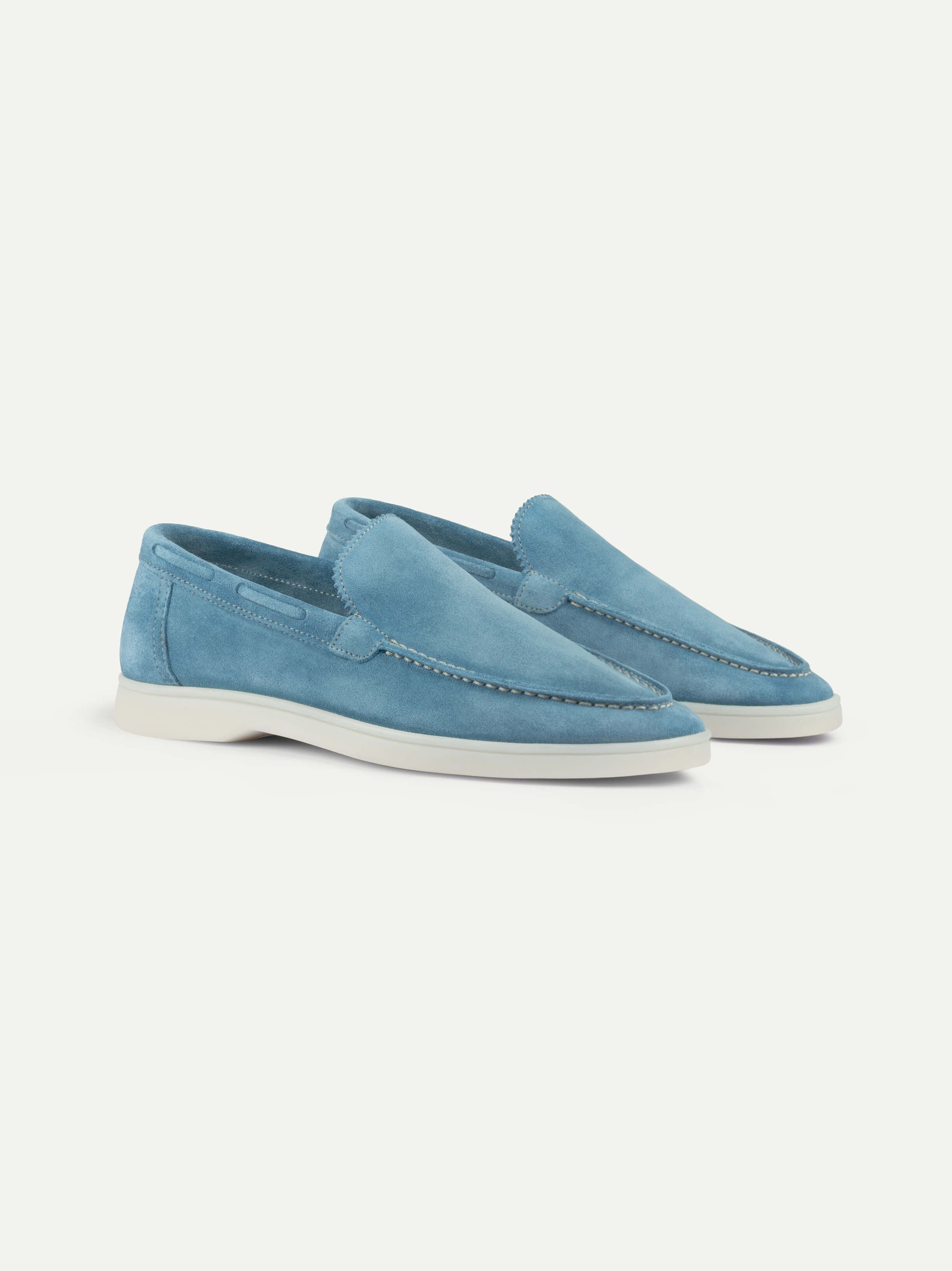 Lady Aegean Blue Amalfi Loafers — view 1