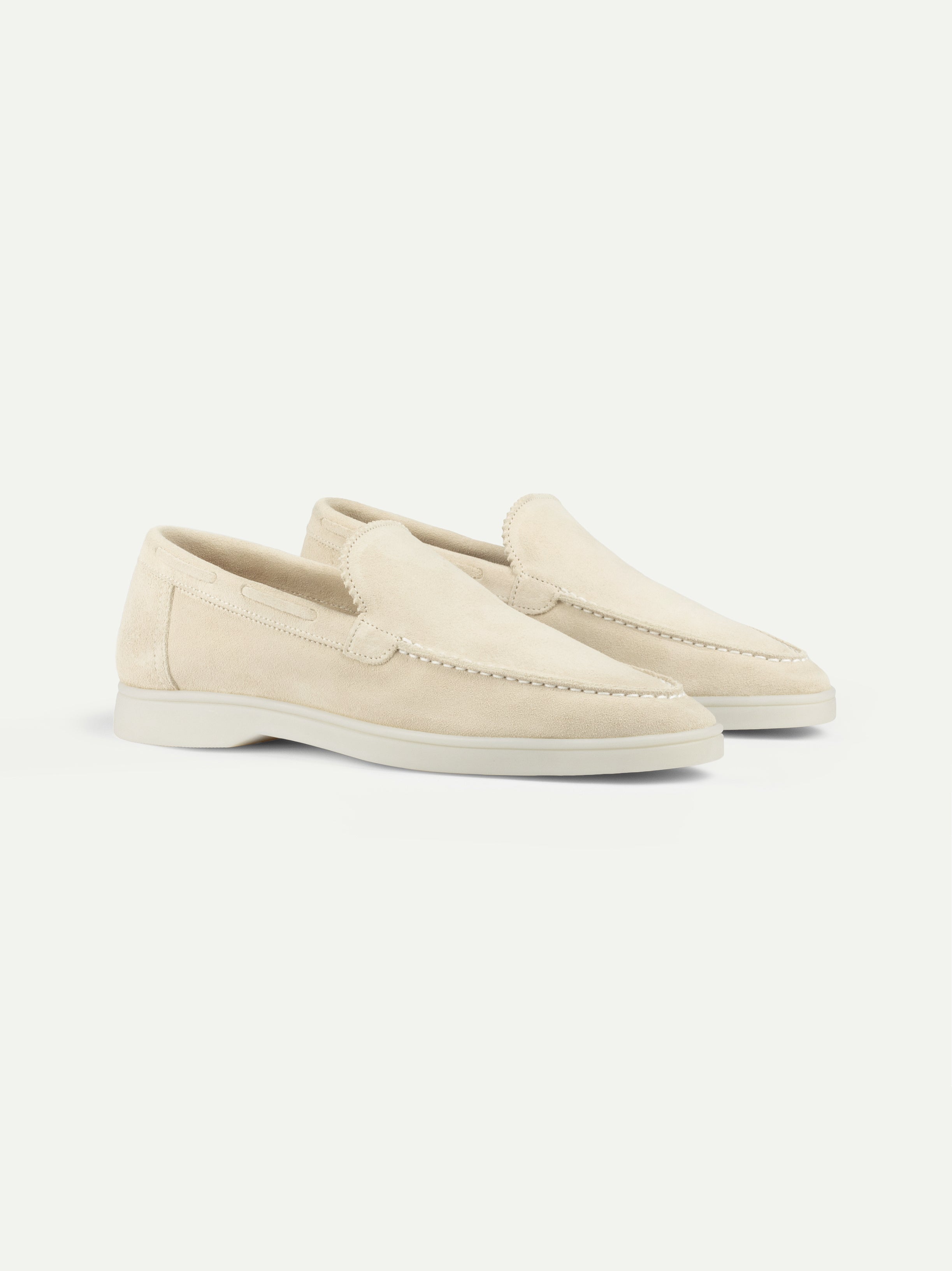 Lady Ecru Amalfi Loafers — view 1