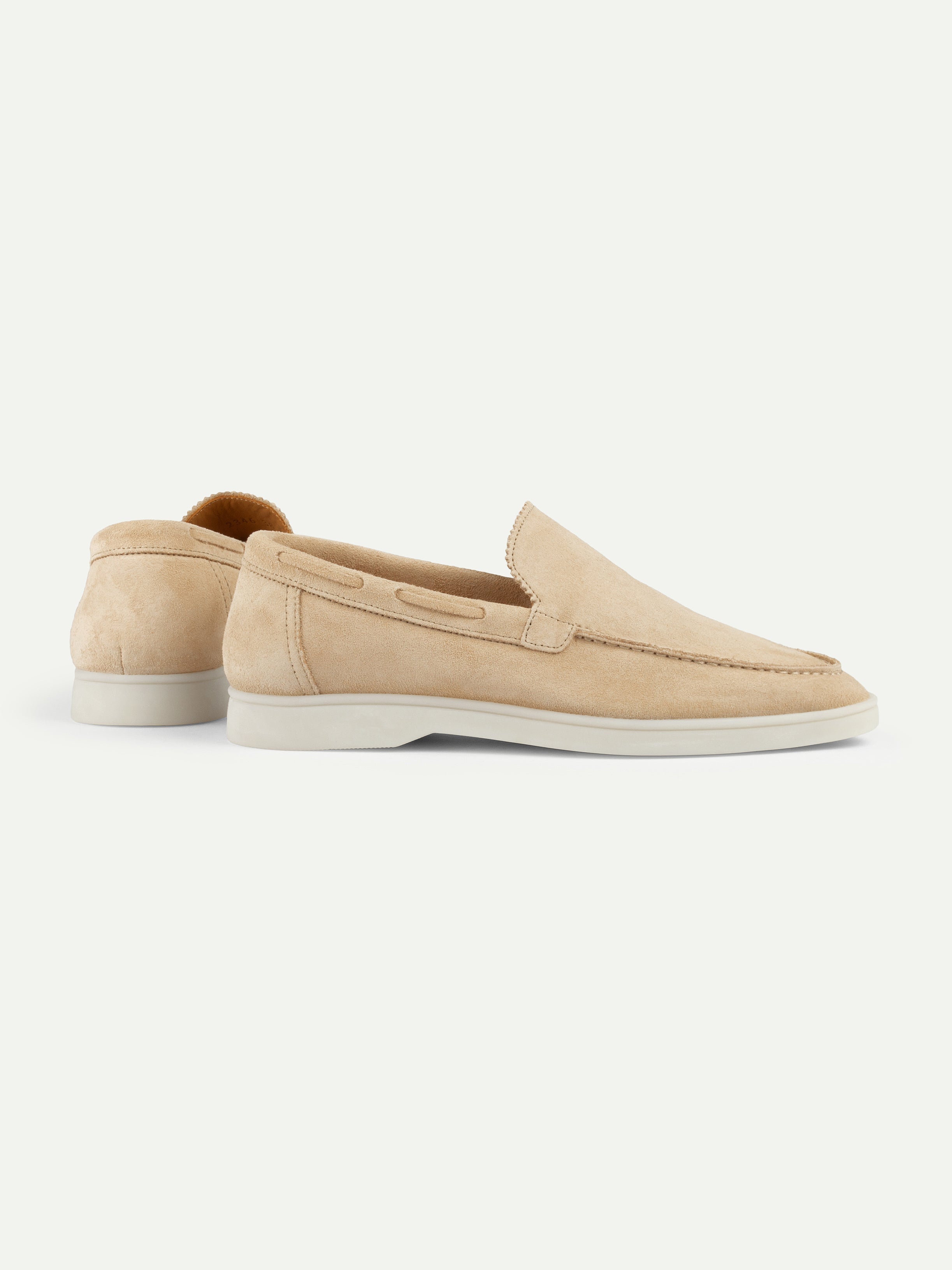 Lady Light Beige Yacht Loafers