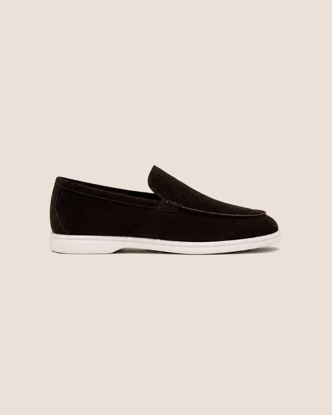 Lady Dark Brown Cowhide Sorrento Slip-Ons — view 1