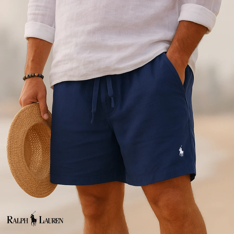R.L Heritage Linen Capri Shorts