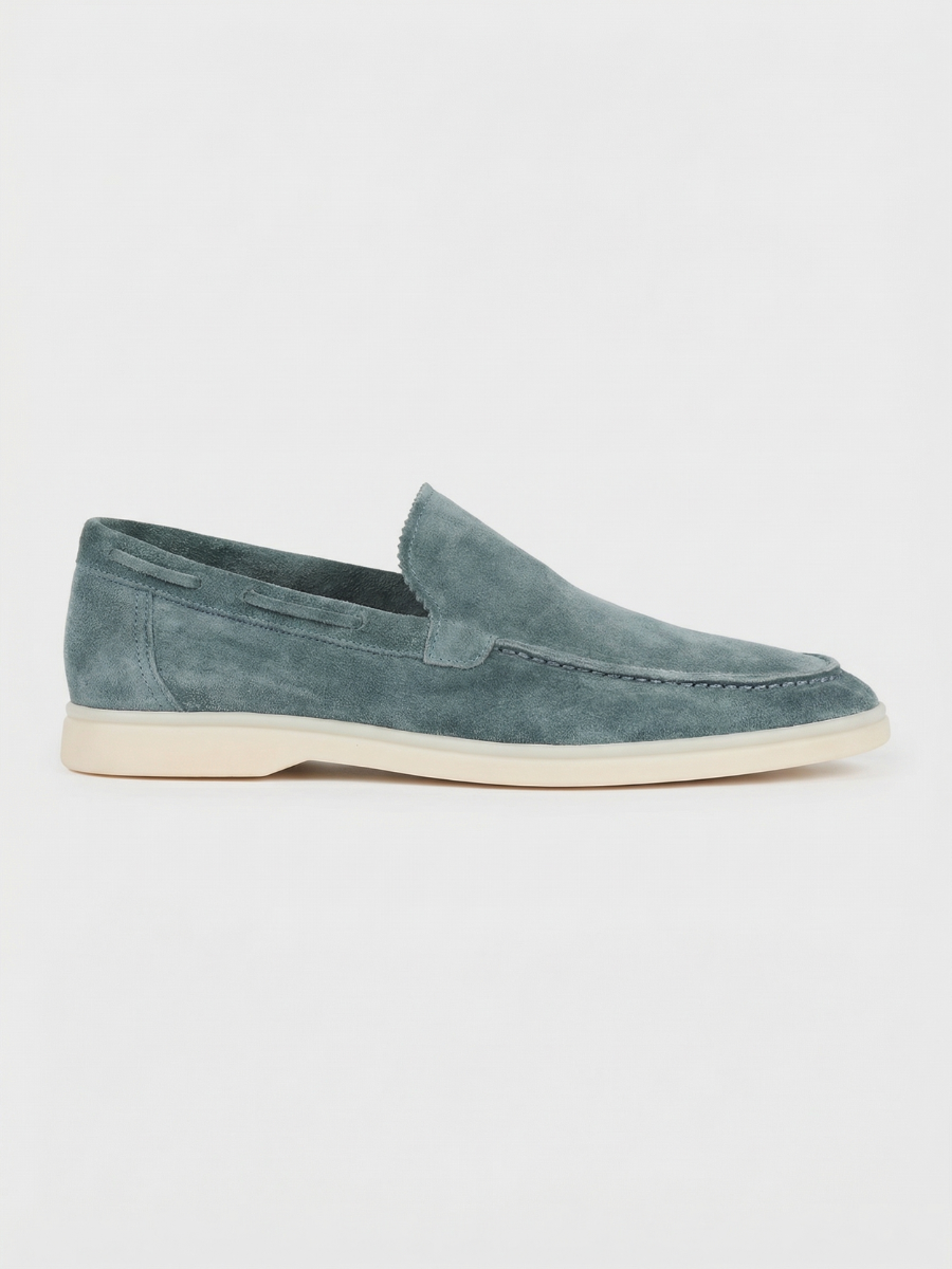 Petrol Amalfi Loafers — view 1