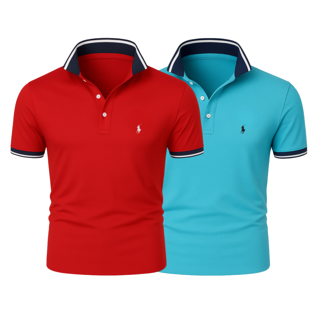 R.L (BUY 1, GET 2) - Premiere Polo Shirt Kit – Professional Line (2-Pack)