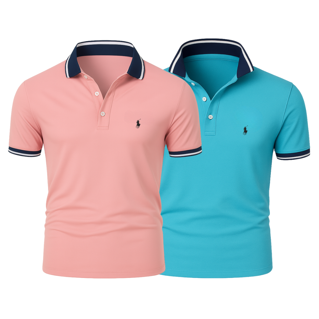 R.L (BUY 1, GET 2) - Premiere Polo Shirt Kit – Professional Line (2-Pack)