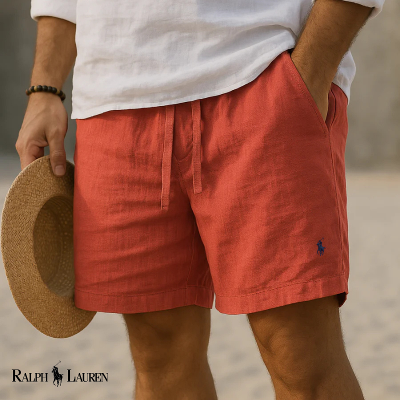 R.L Heritage Linen Capri Shorts