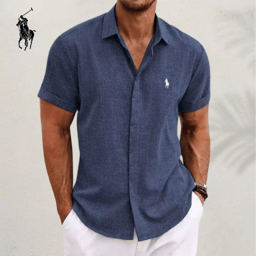 R.L Elegant Linen Cotton Shirt