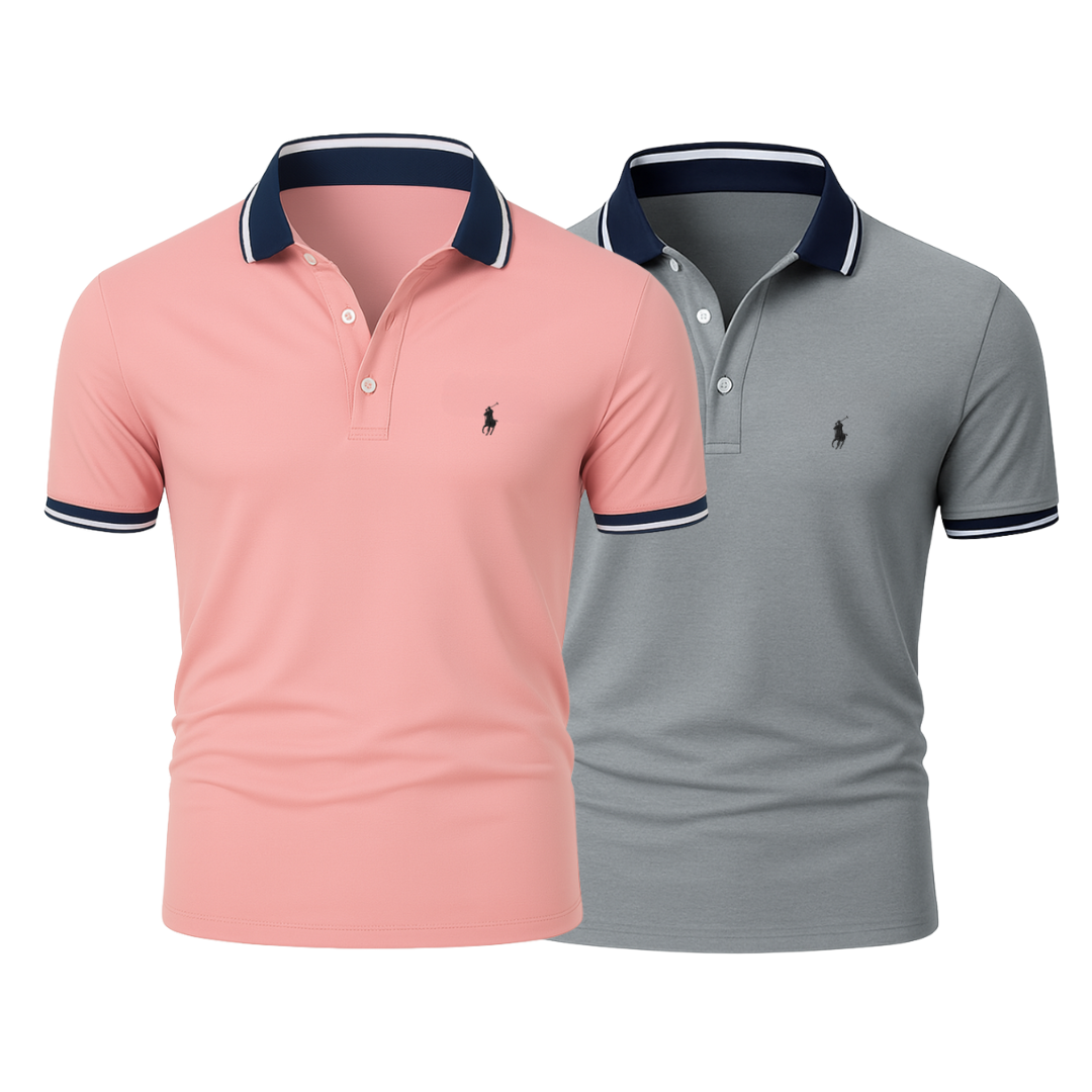 R.L (BUY 1, GET 2) - Premiere Polo Shirt Kit – Professional Line (2-Pack)