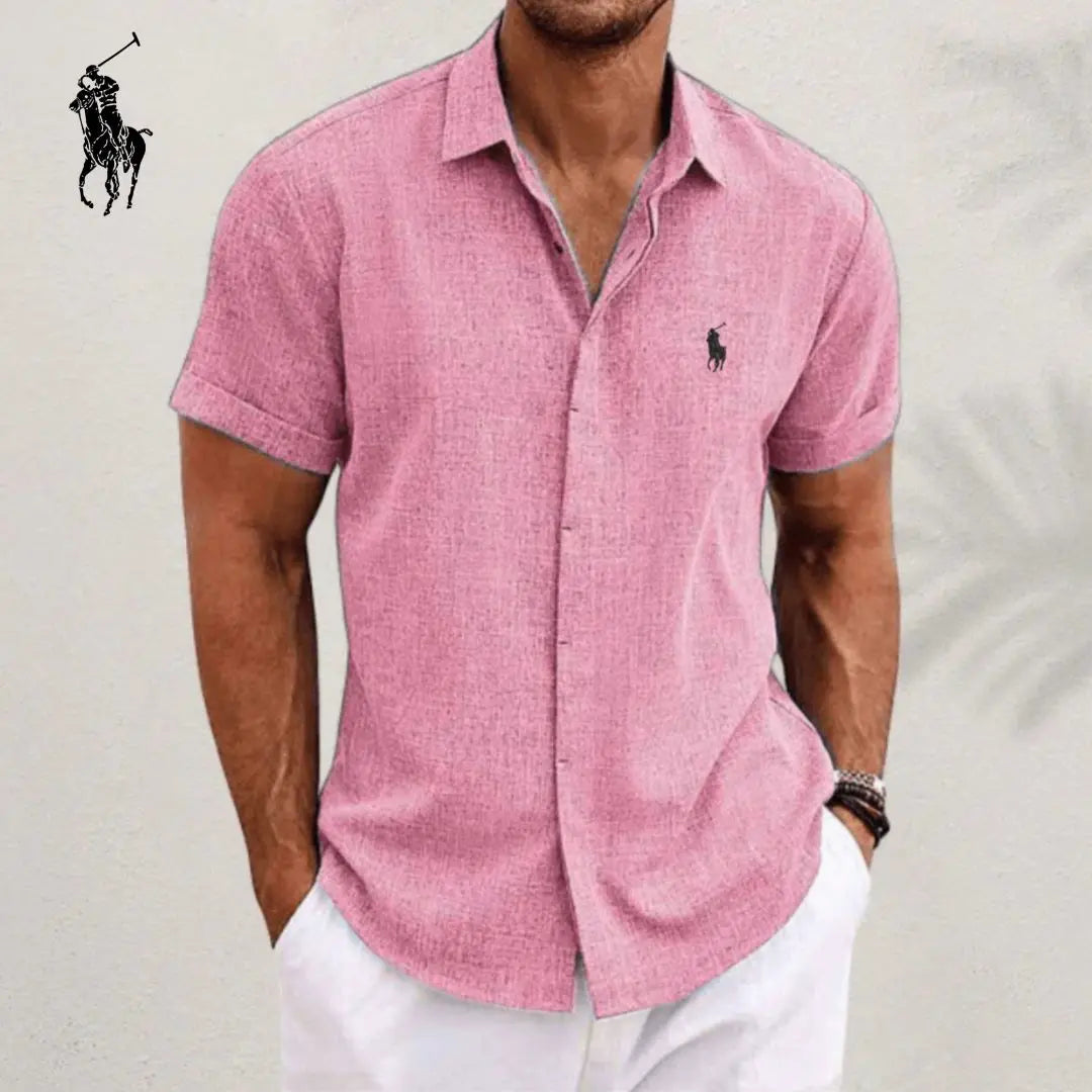 R.L Elegant Linen Cotton Shirt