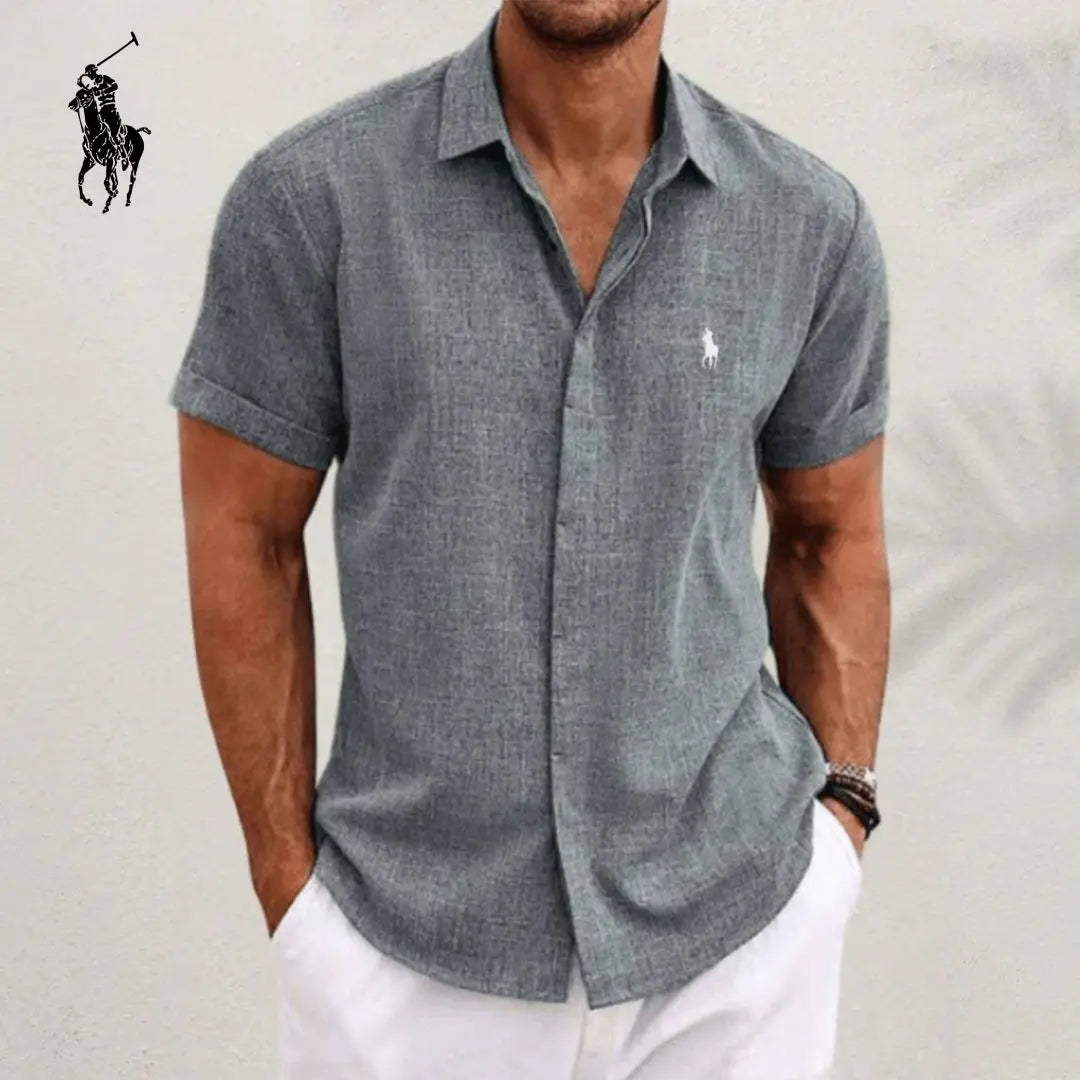 R.L Elegant Linen Cotton Shirt