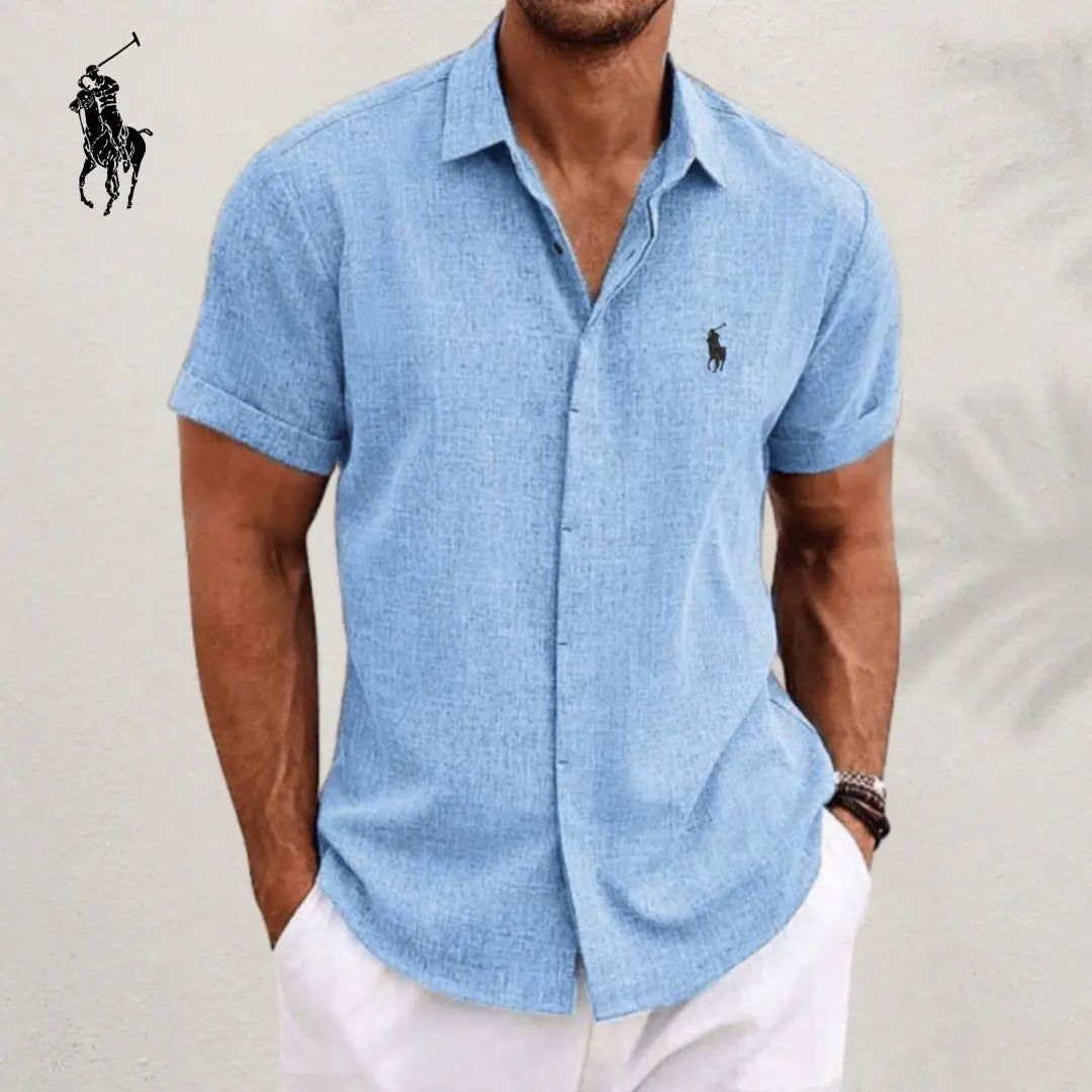 R.L Elegant Linen Cotton Shirt