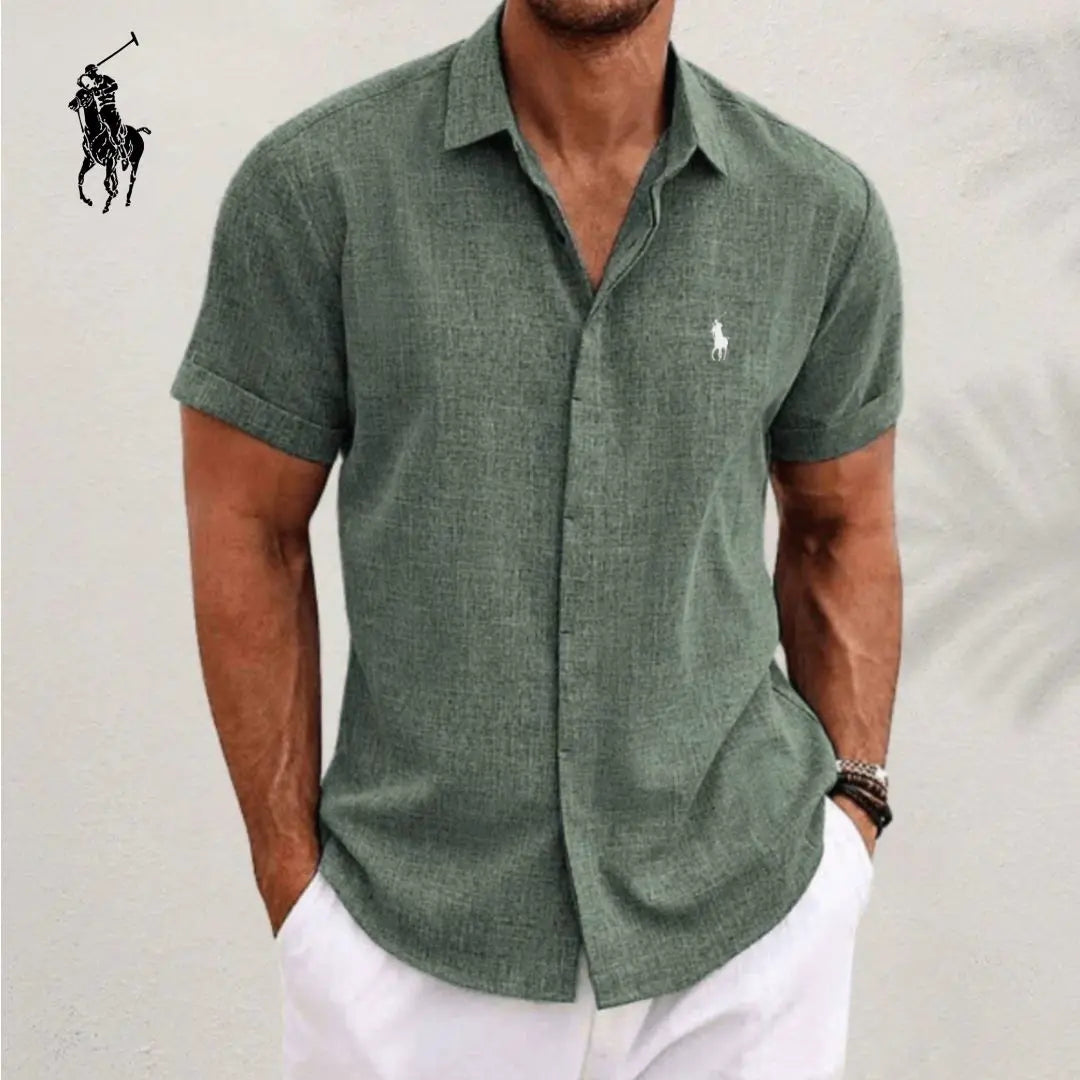 R.L Elegant Linen Cotton Shirt