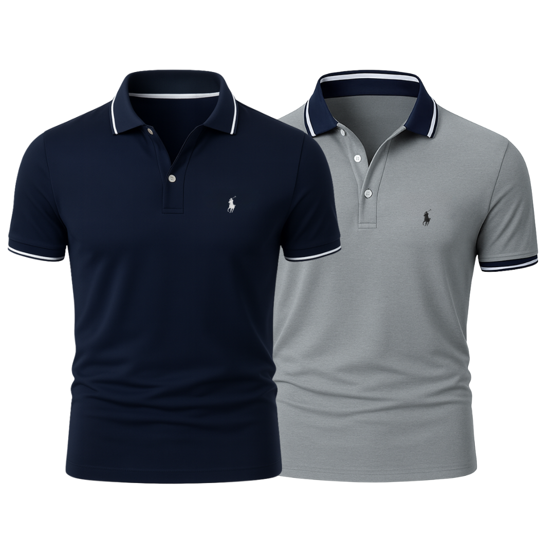 R.L (BUY 1, GET 2) - Premiere Polo Shirt Kit – Professional Line (2-Pack)