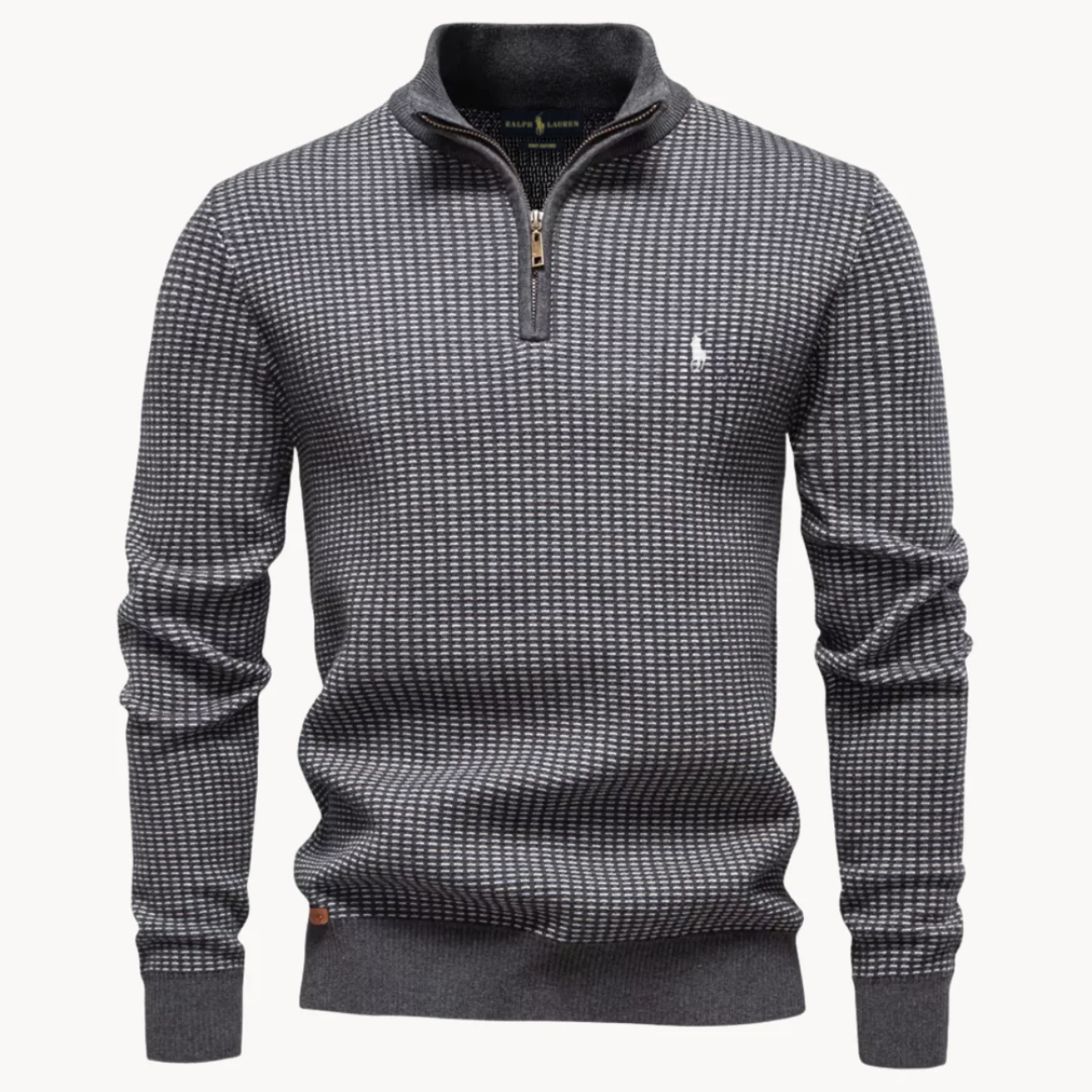 R.L Quarter-Zip Knit Sweater - Clearance Sale