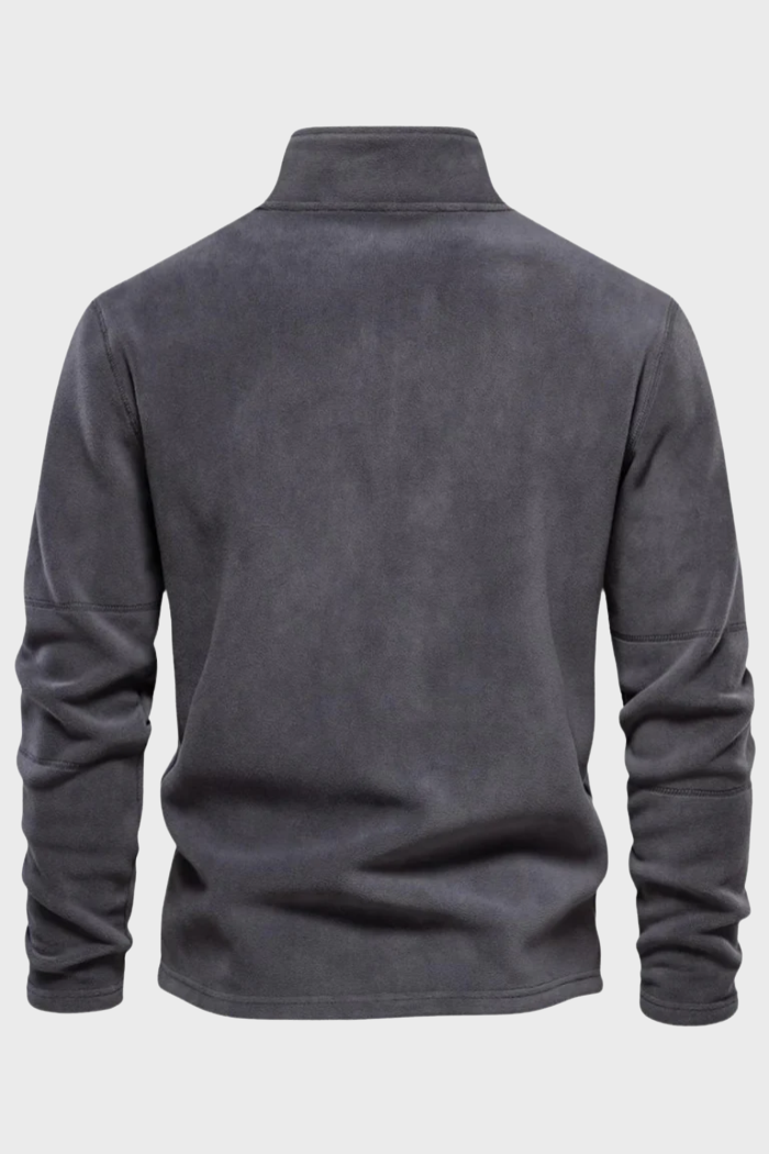 Forth Suède Half-Zip Jas