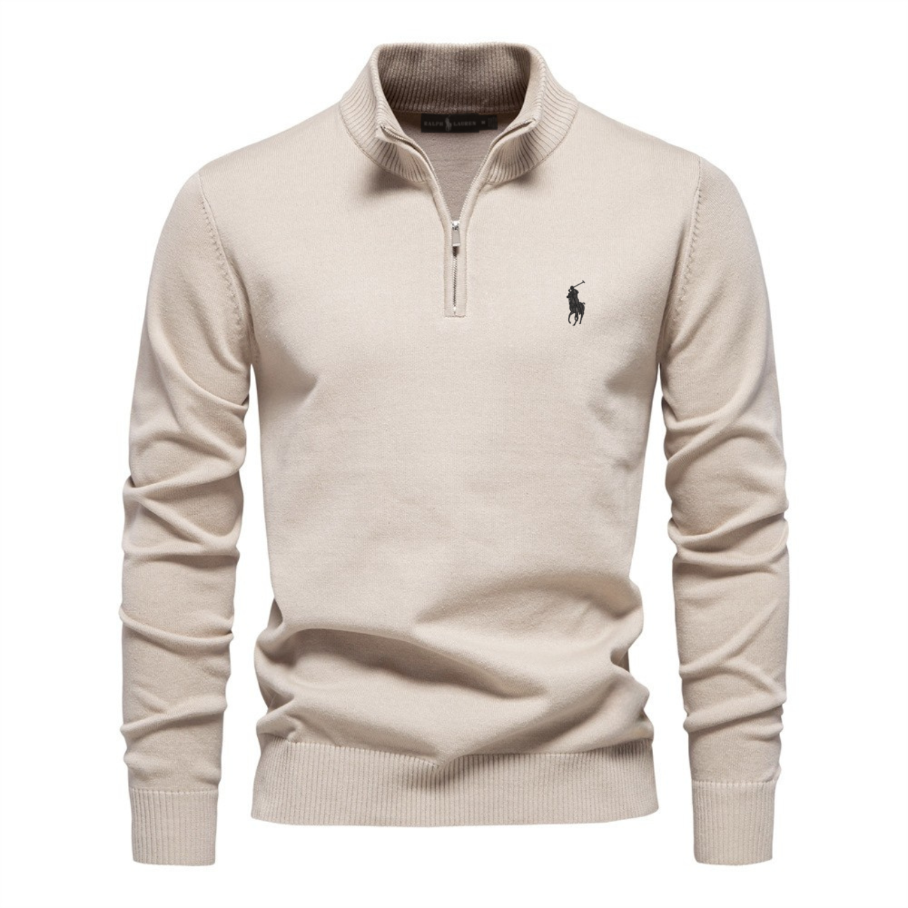 R.L Premium Half-Zip Knit Sweater - Clearance Sale