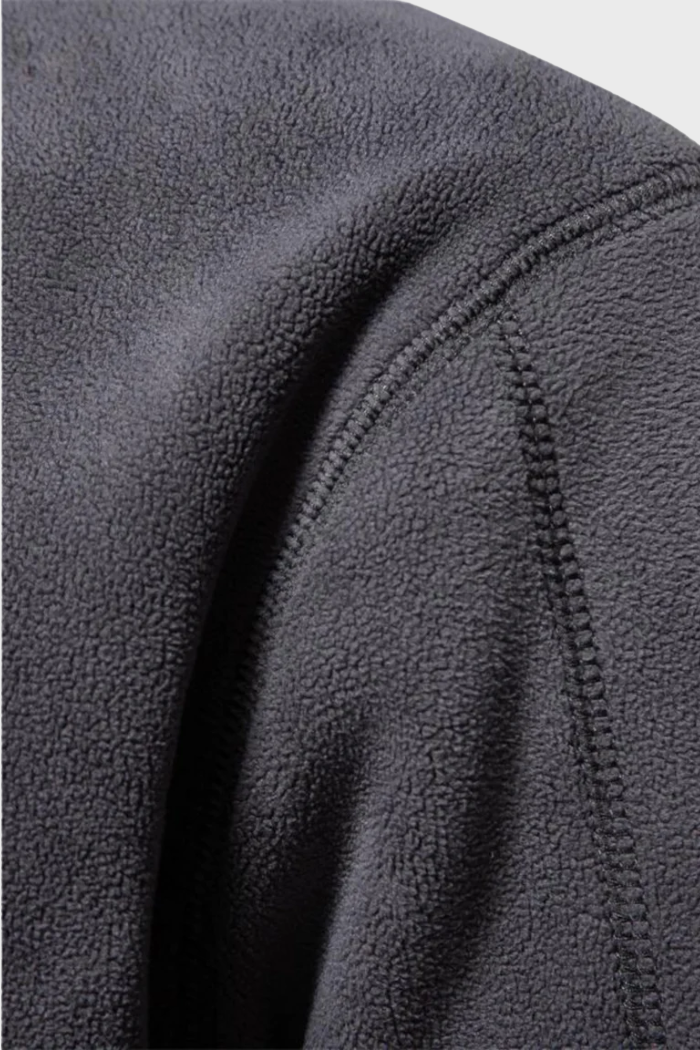 Forth Suède Half-Zip Jas
