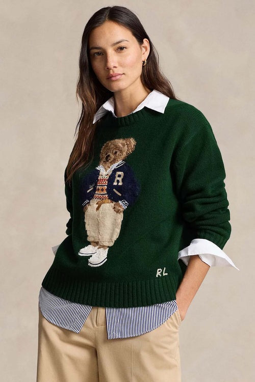 R.L Sweater | Polo Bear Green