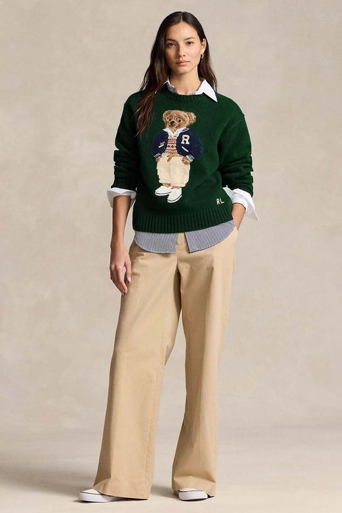 R.L Sweater | Polo Bear Green
