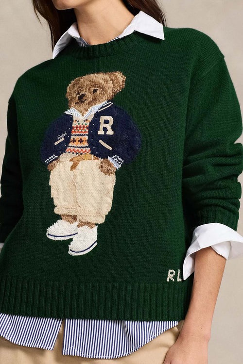 R.L Sweater | Polo Bear Green