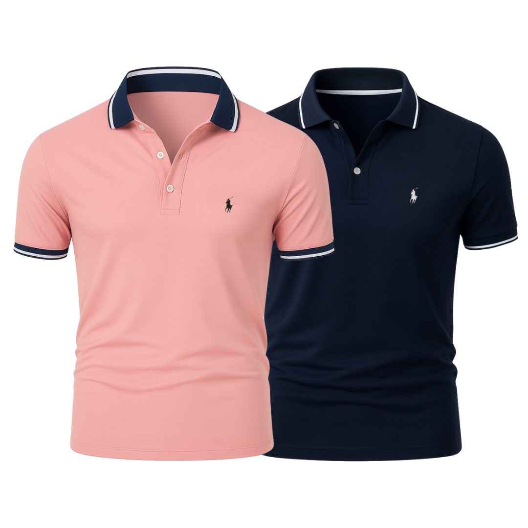 R.L (BUY 1, GET 2) - Premiere Polo Shirt Kit – Professional Line (2-Pack)