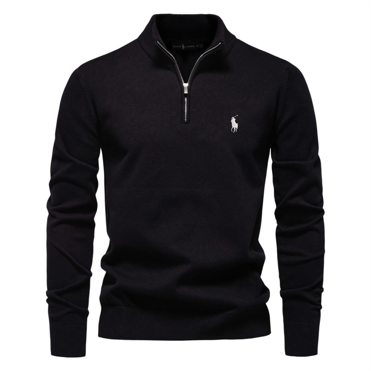 R.L Premium Half-Zip Knit Sweater - Clearance Sale