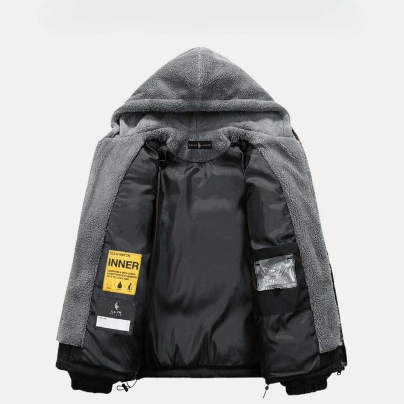 R.L Padded Winter Jacket with Fleece Hood || CLEARANCE SALE