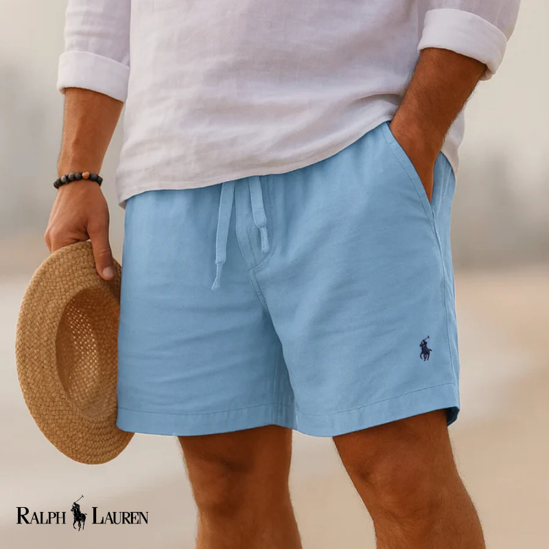 R.L Heritage Linen Capri Shorts