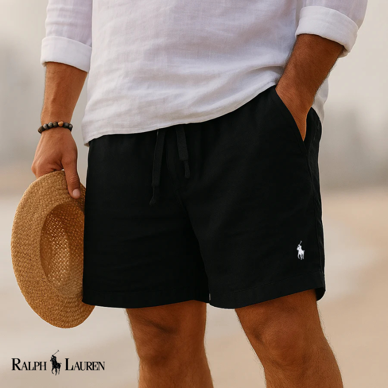 R.L Heritage Linen Capri Shorts