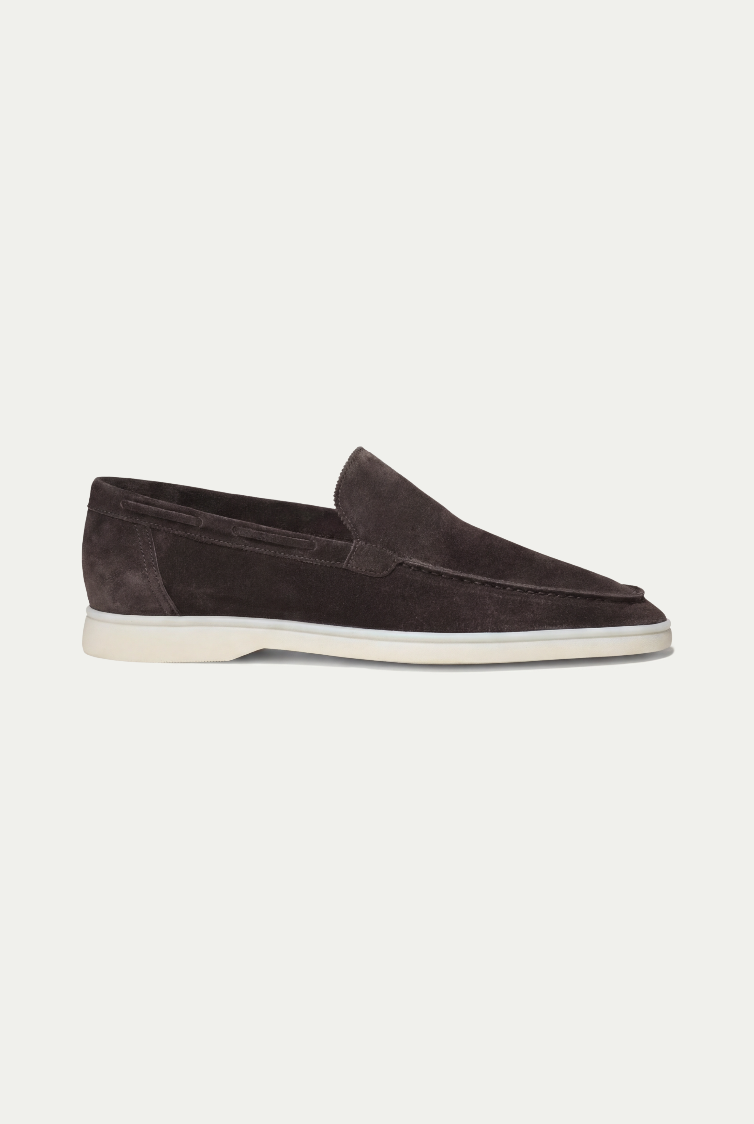 Moreno Classic Suede Loafer Brown — view 1