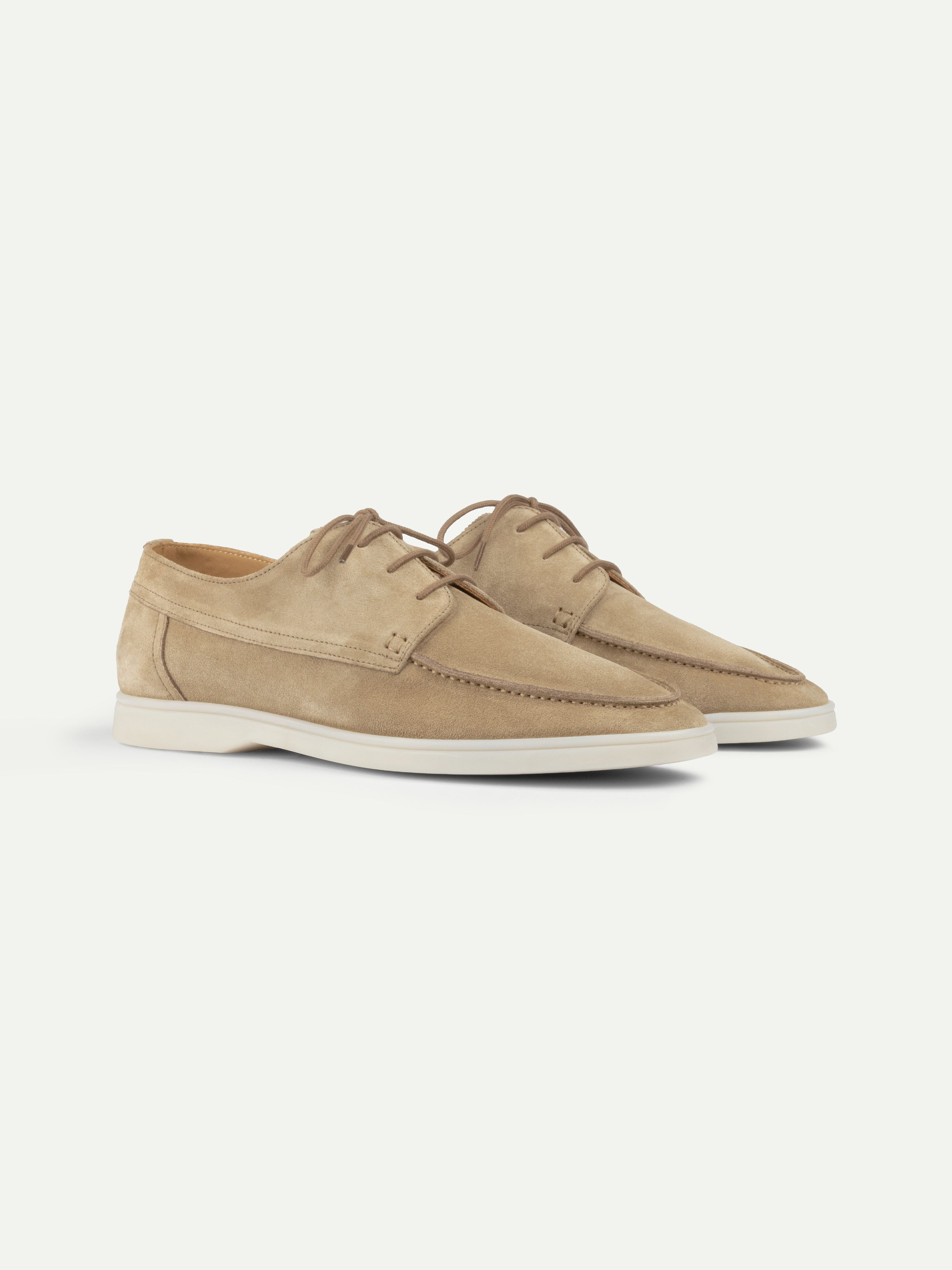 Dark Taupe Portofino Loafers — view 1