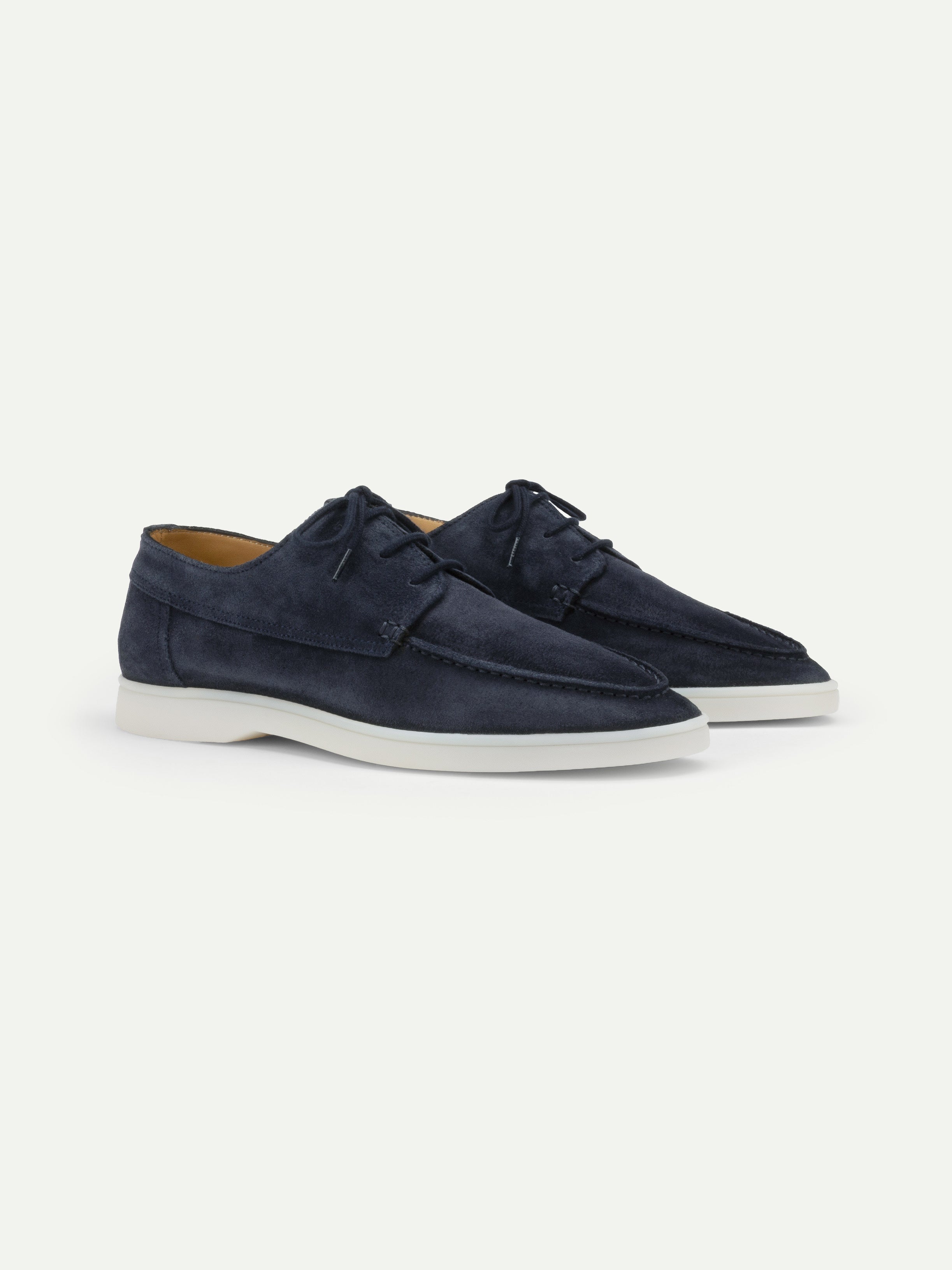 Lady Dark Navy Portofino Loafers — view 1