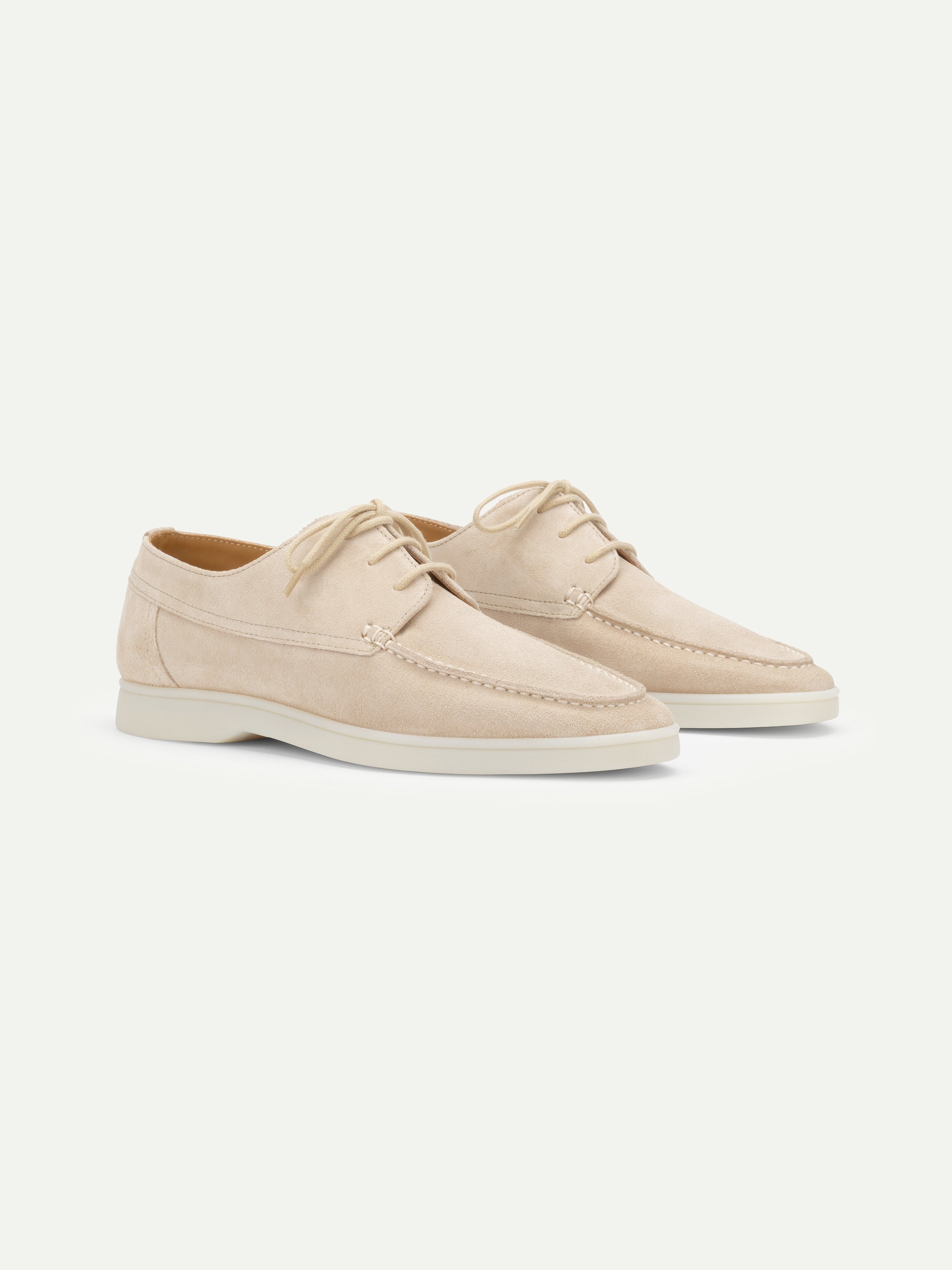 Lady Light Beige Portofino Loafer — view 1