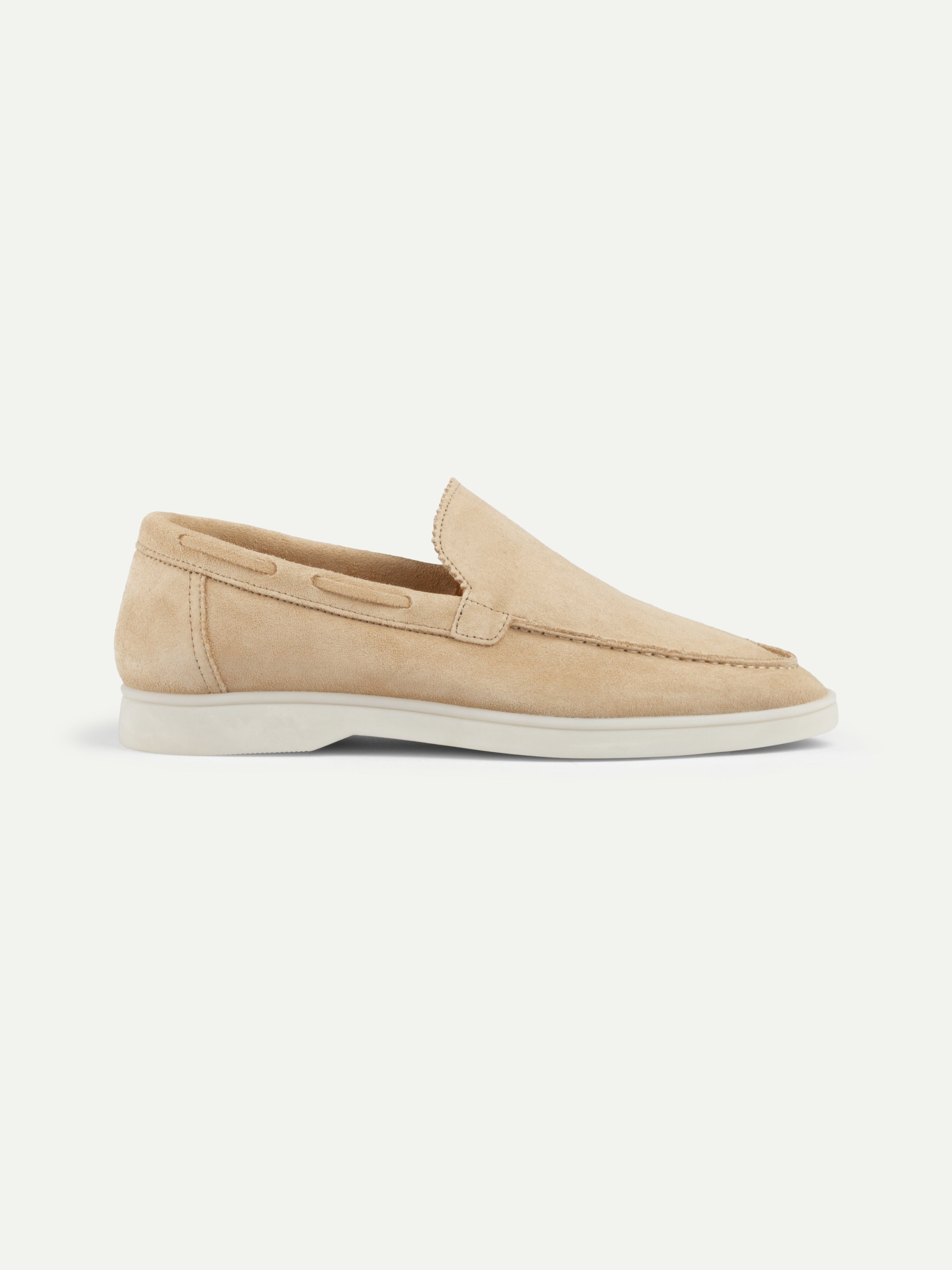 Lady Light Beige Yacht Loafers