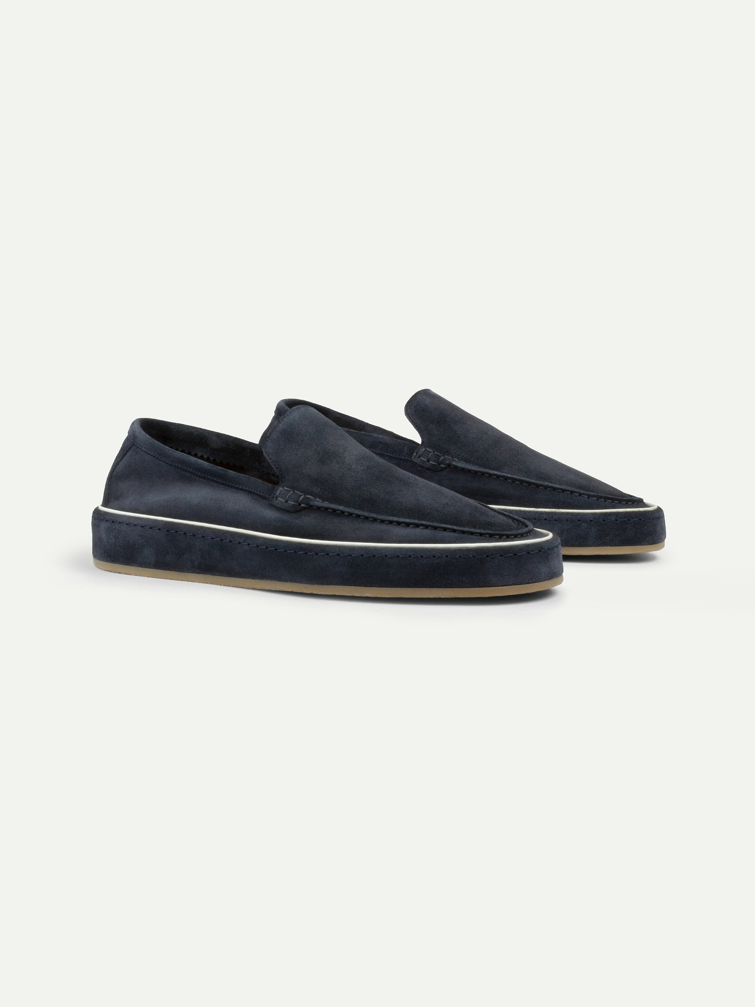 Dark Navy Capri Loafer — view 1