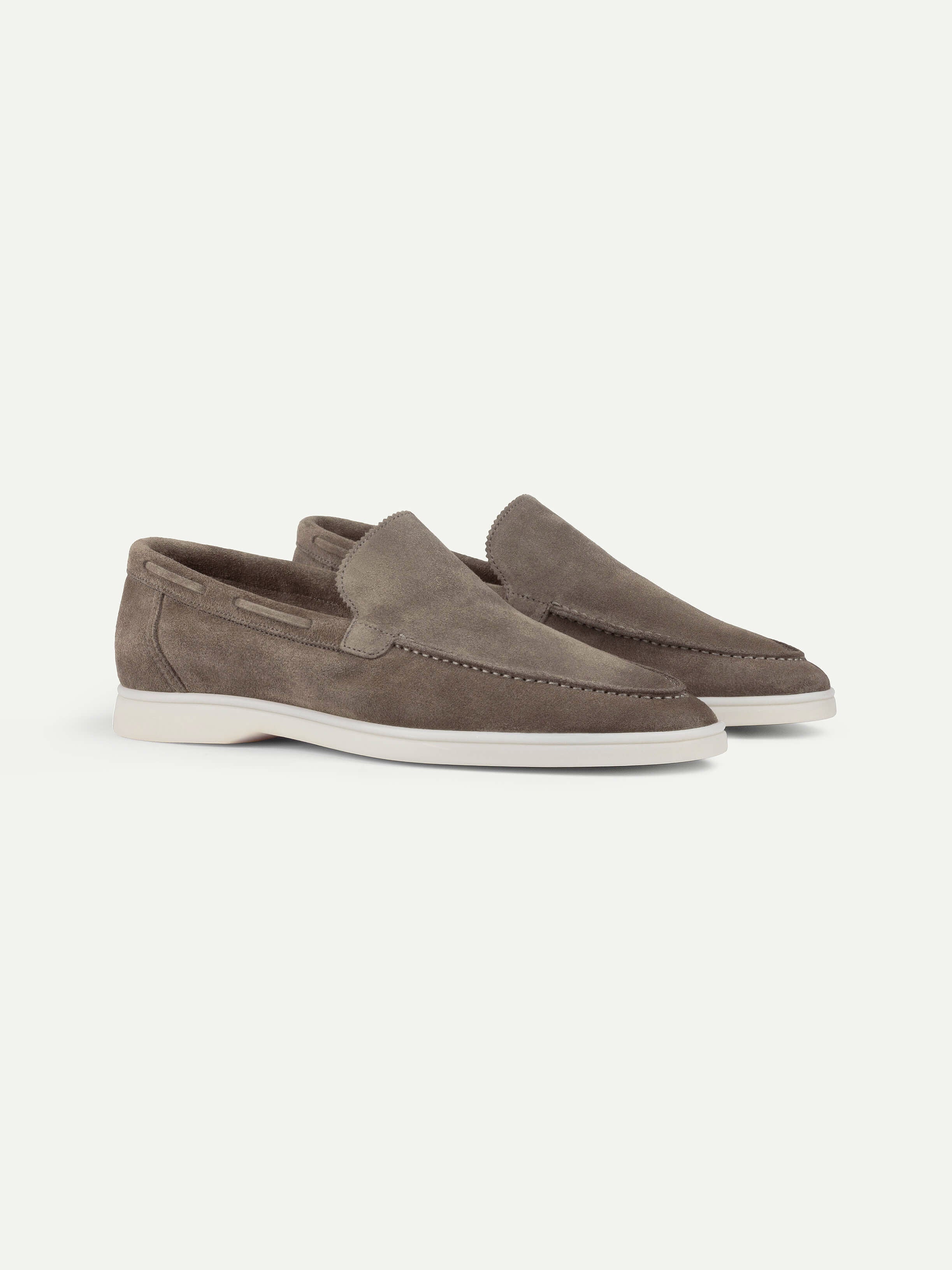 Ash Grey Amalfi Loafers — view 1