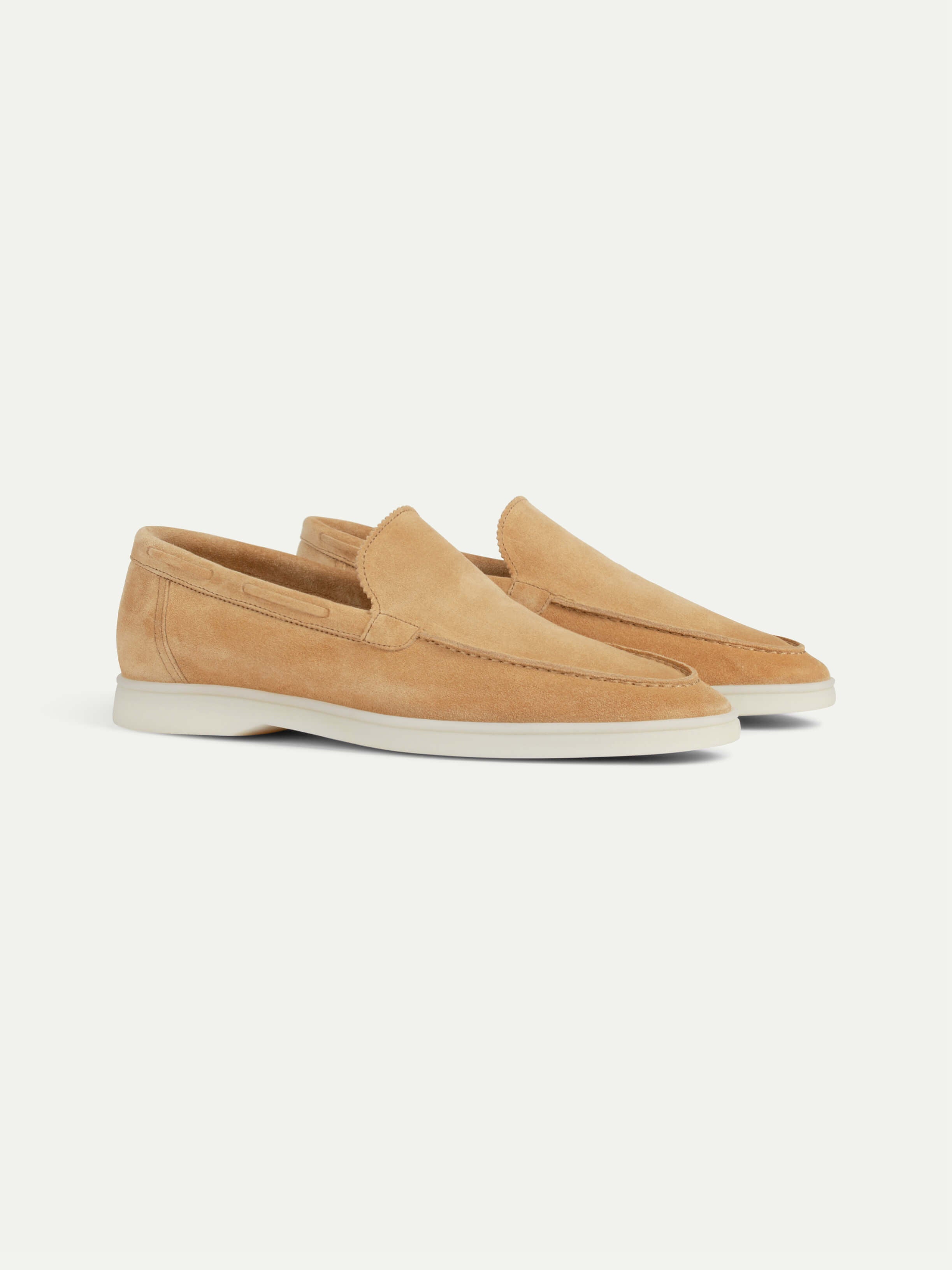 Dark Beige Amalfi Loafers — view 1
