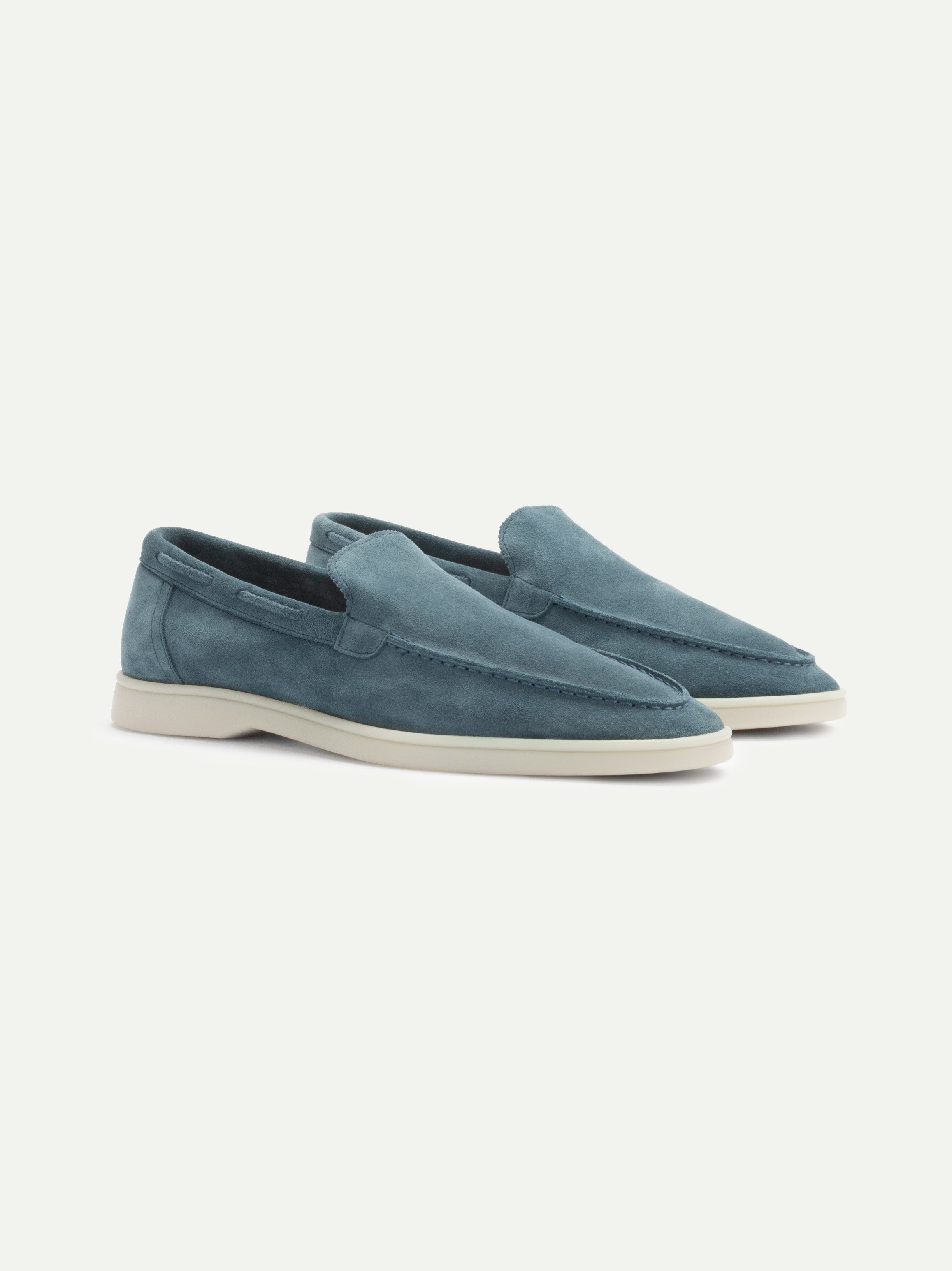 Sea Green Amalfi Loafers — view 1