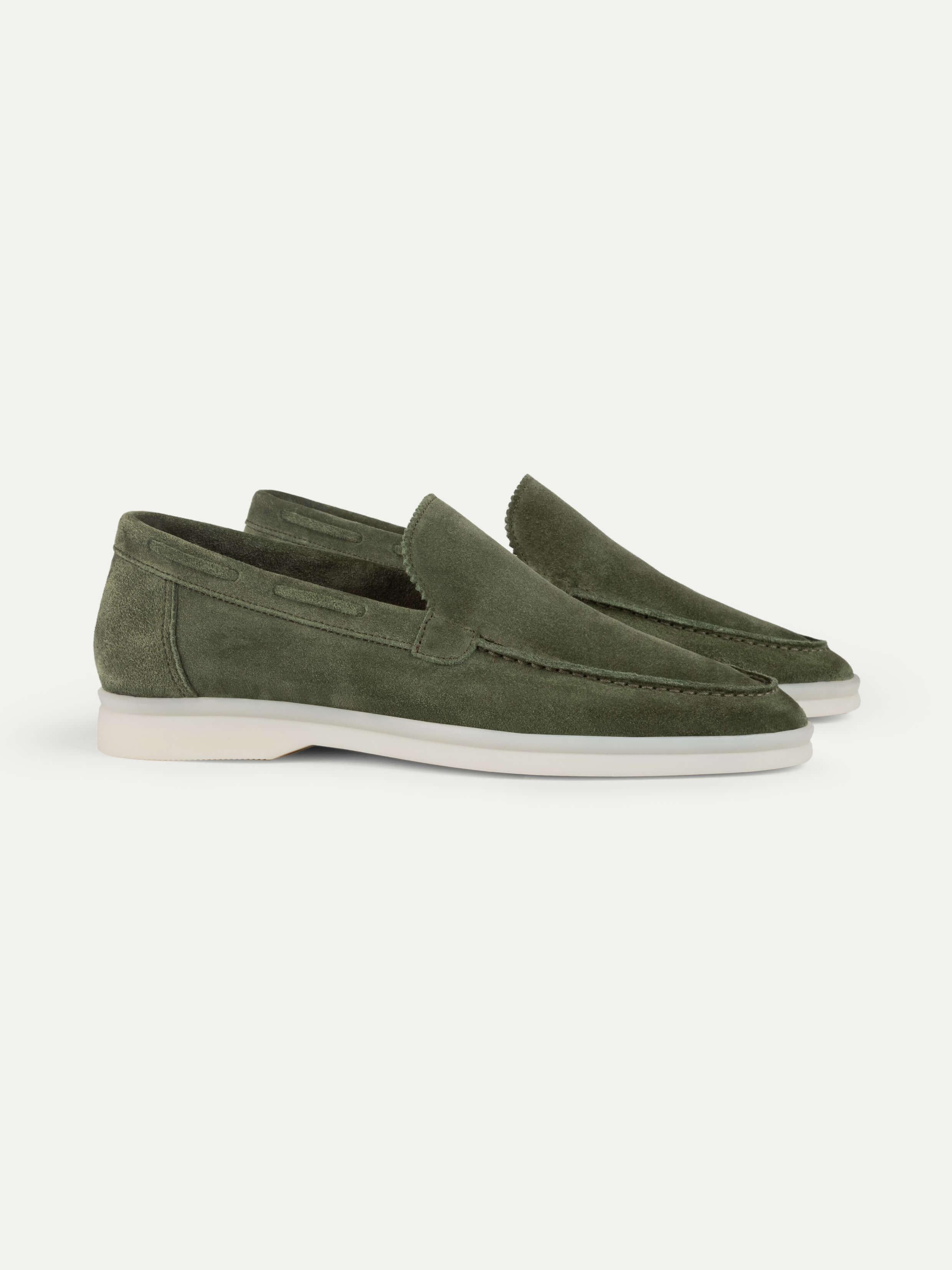 Lady Green Amalfi Loafers — view 1