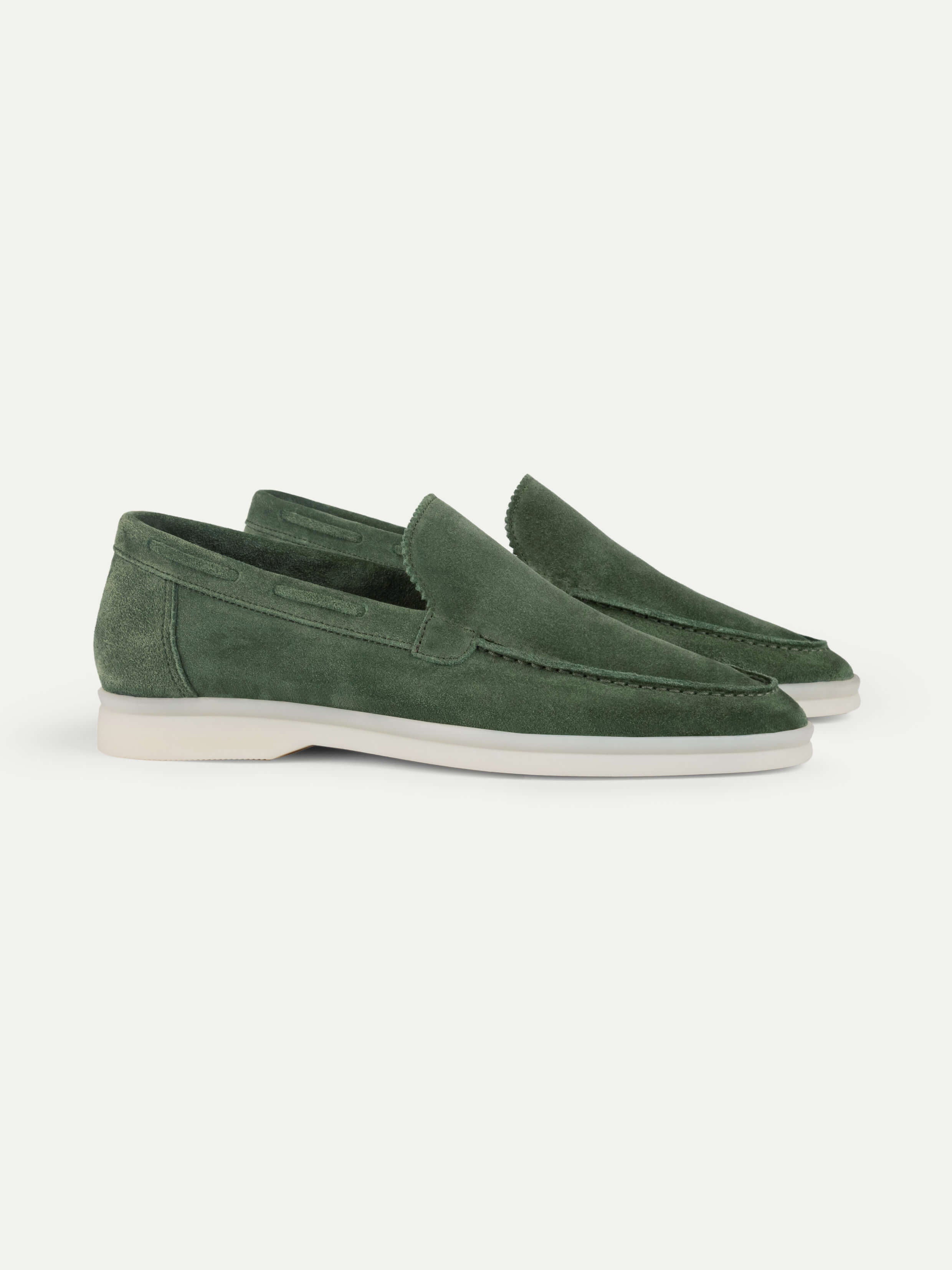 Lady Deep Forest Amalfi Loafers — view 1