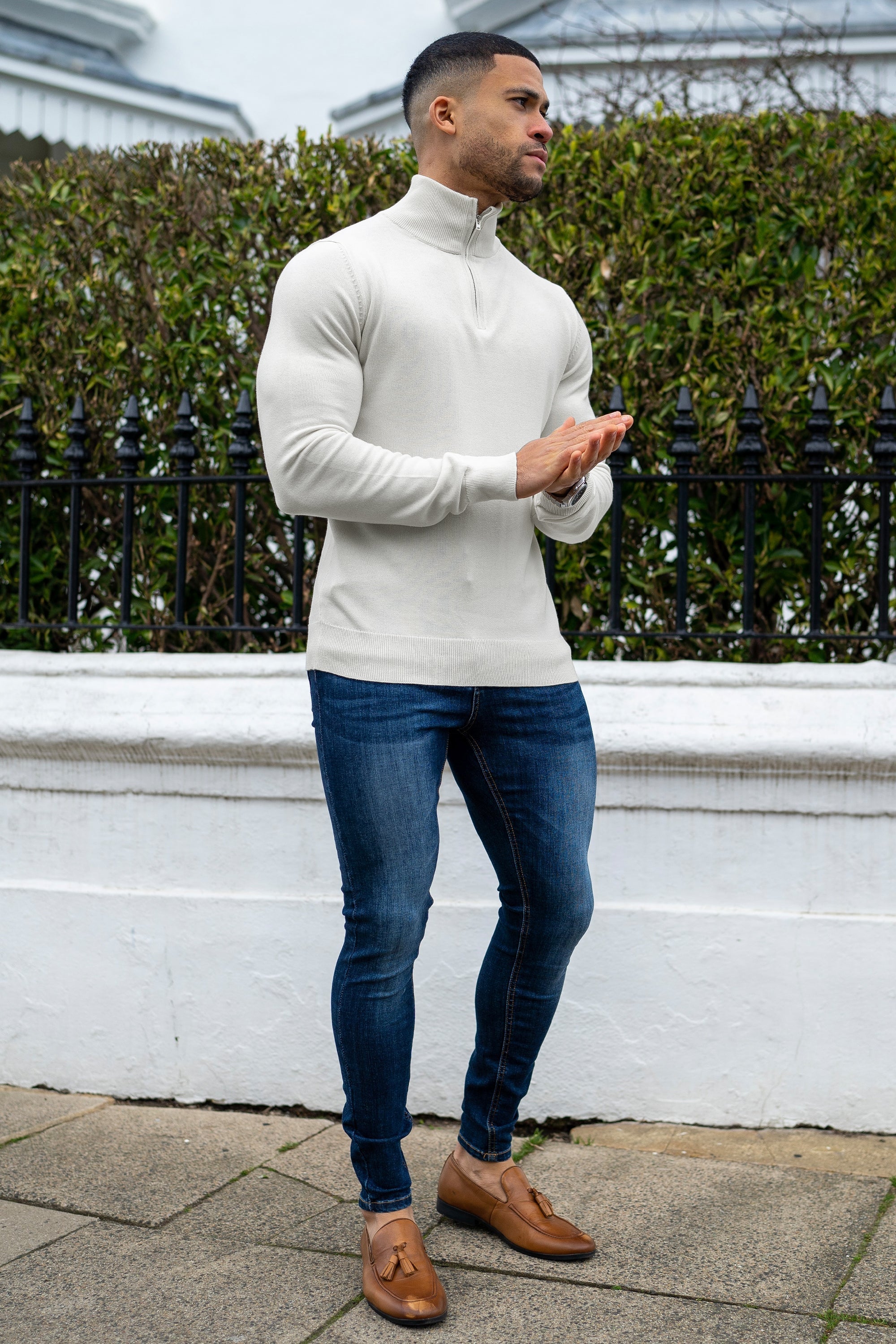 Forth High Neck Merino Knit Sweater