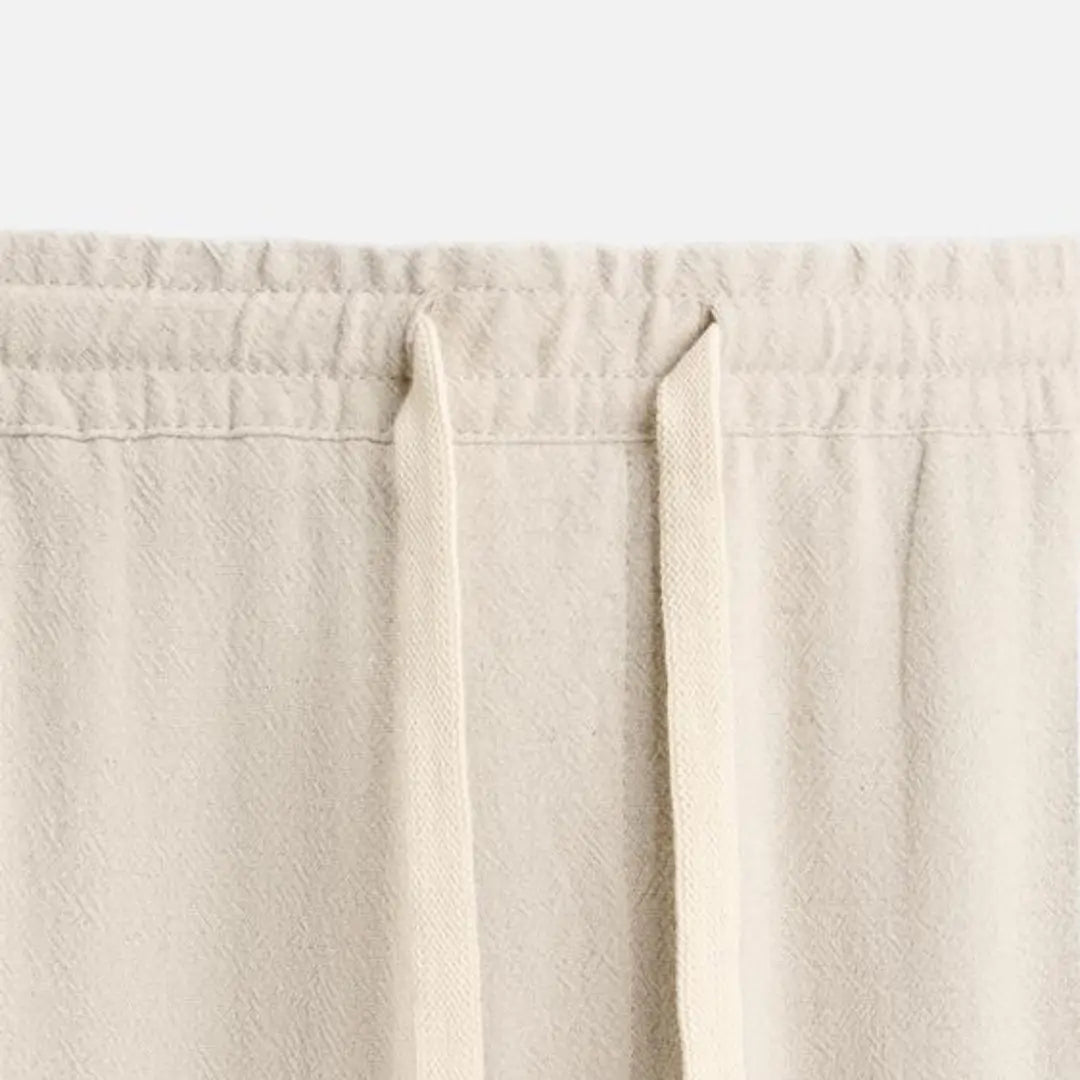 Heren Forth Jogger linnen broek