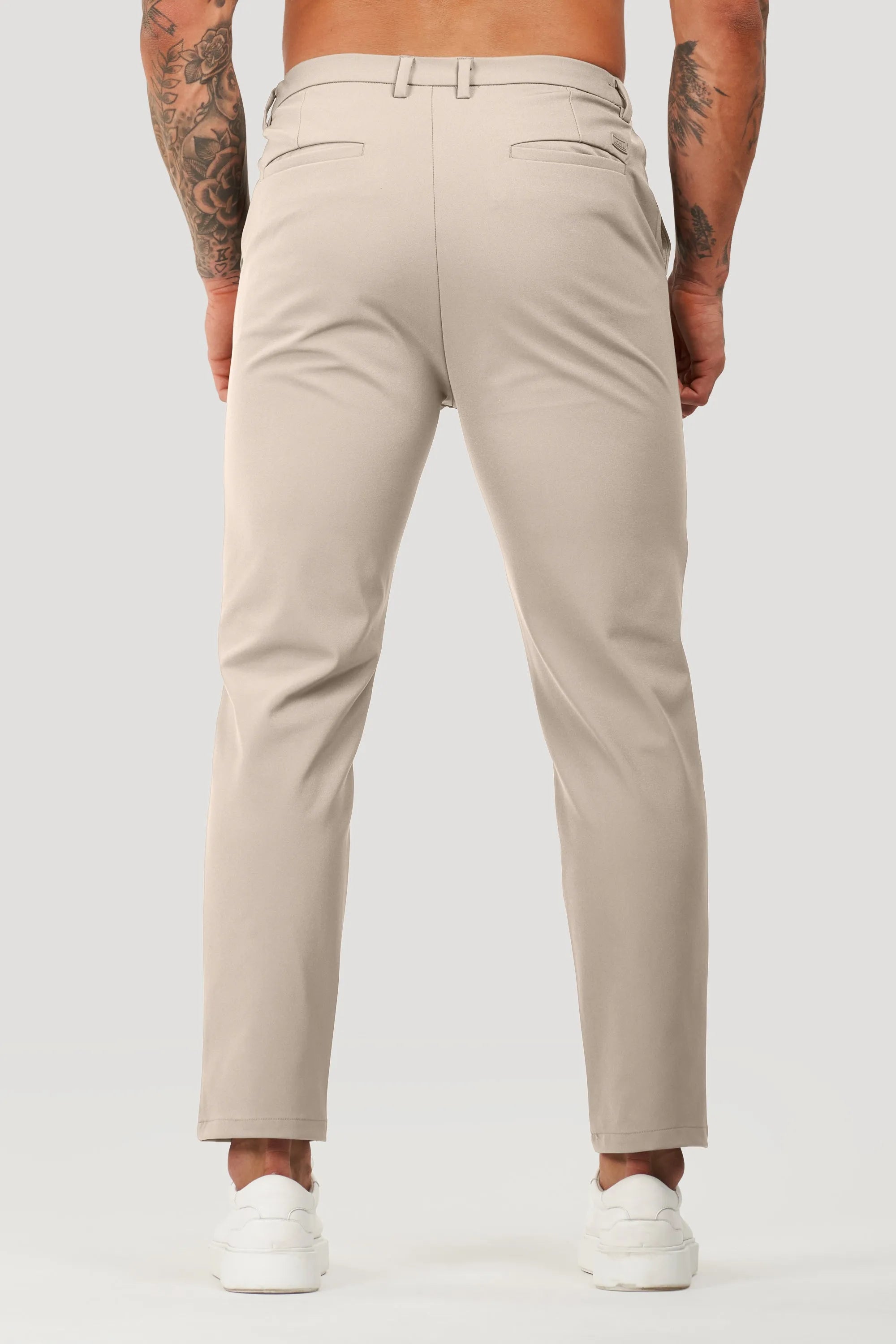 Heren Tailoring Broek Tech Forth Beige