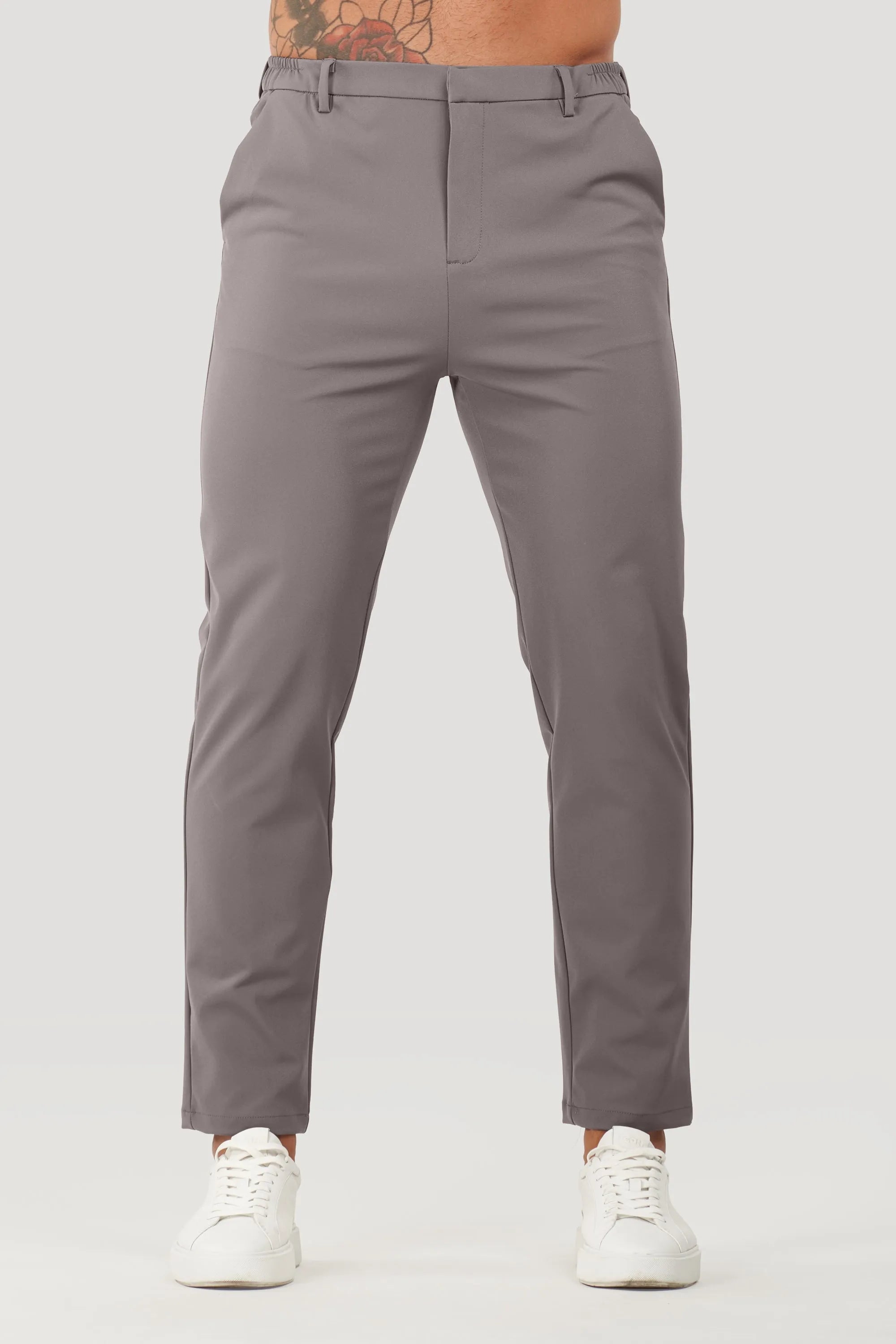 Heren Tailoring Broek Tech Forth Grijs