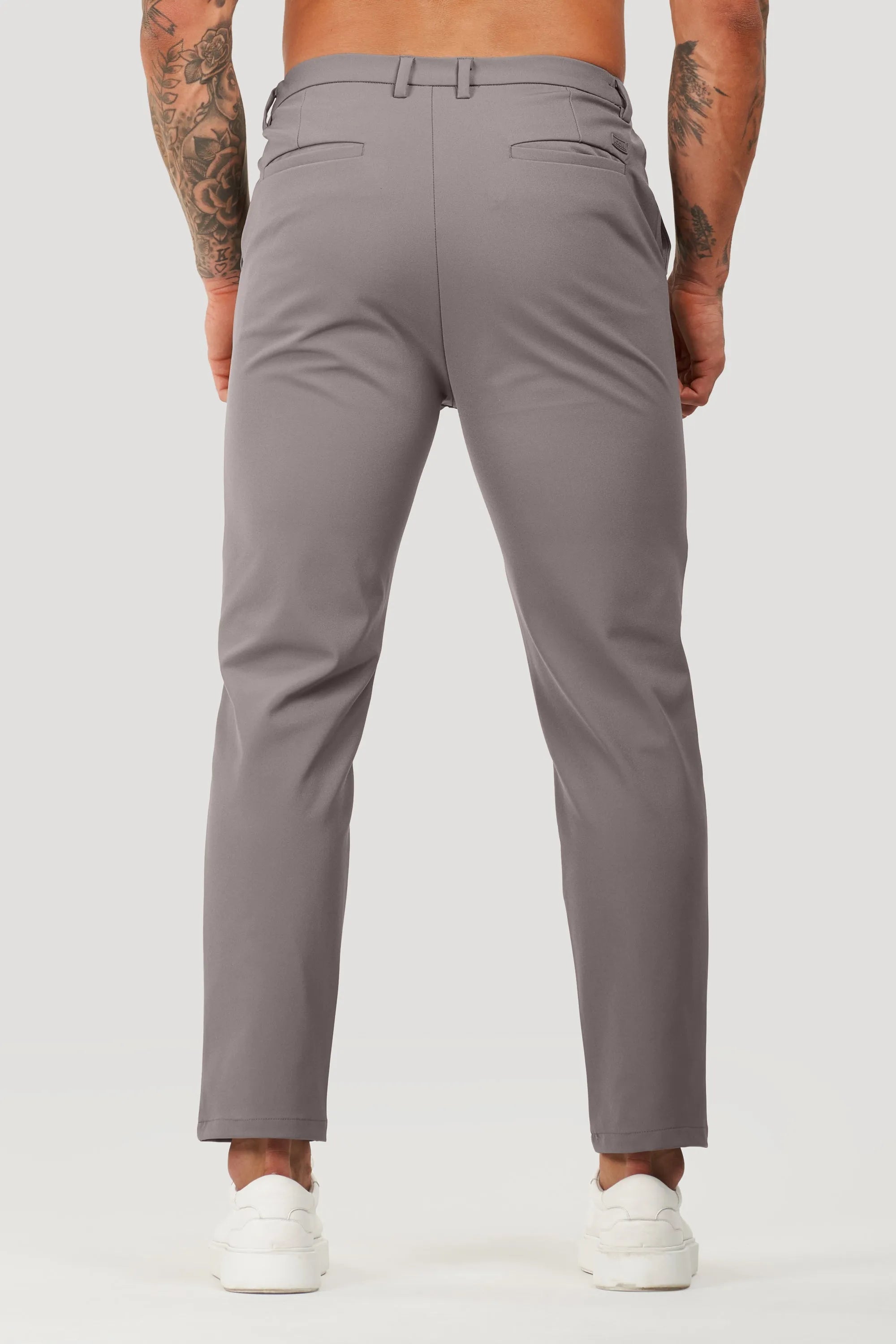 Heren Tailoring Broek Tech Forth Grijs